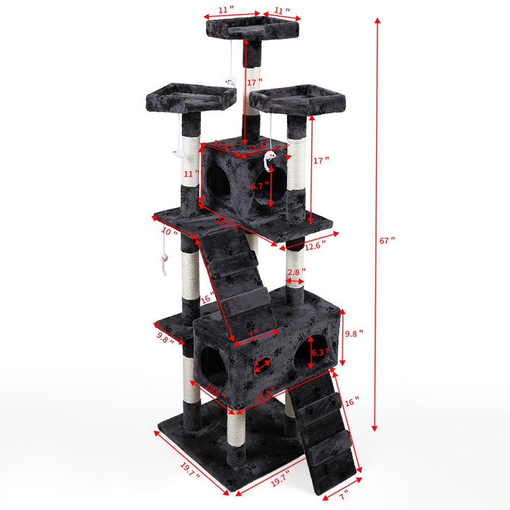 Topcraft PCW009GY Cat-Trees - View #8