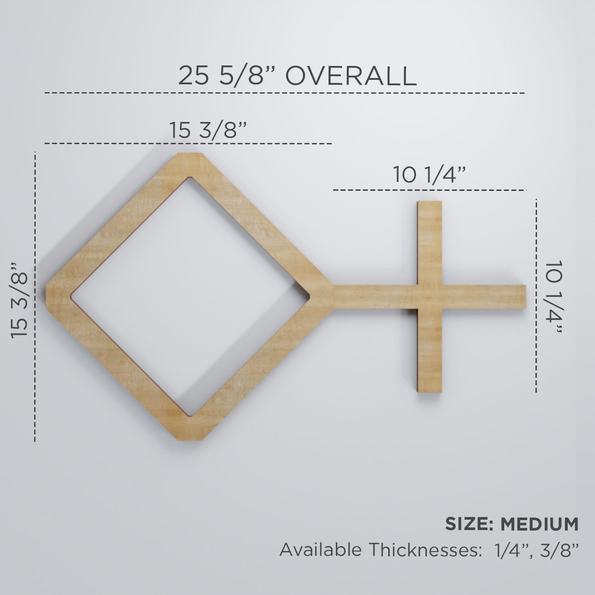 Ekena Millwork WALW16X16X0250CAMBI Wall-Panels - View #2