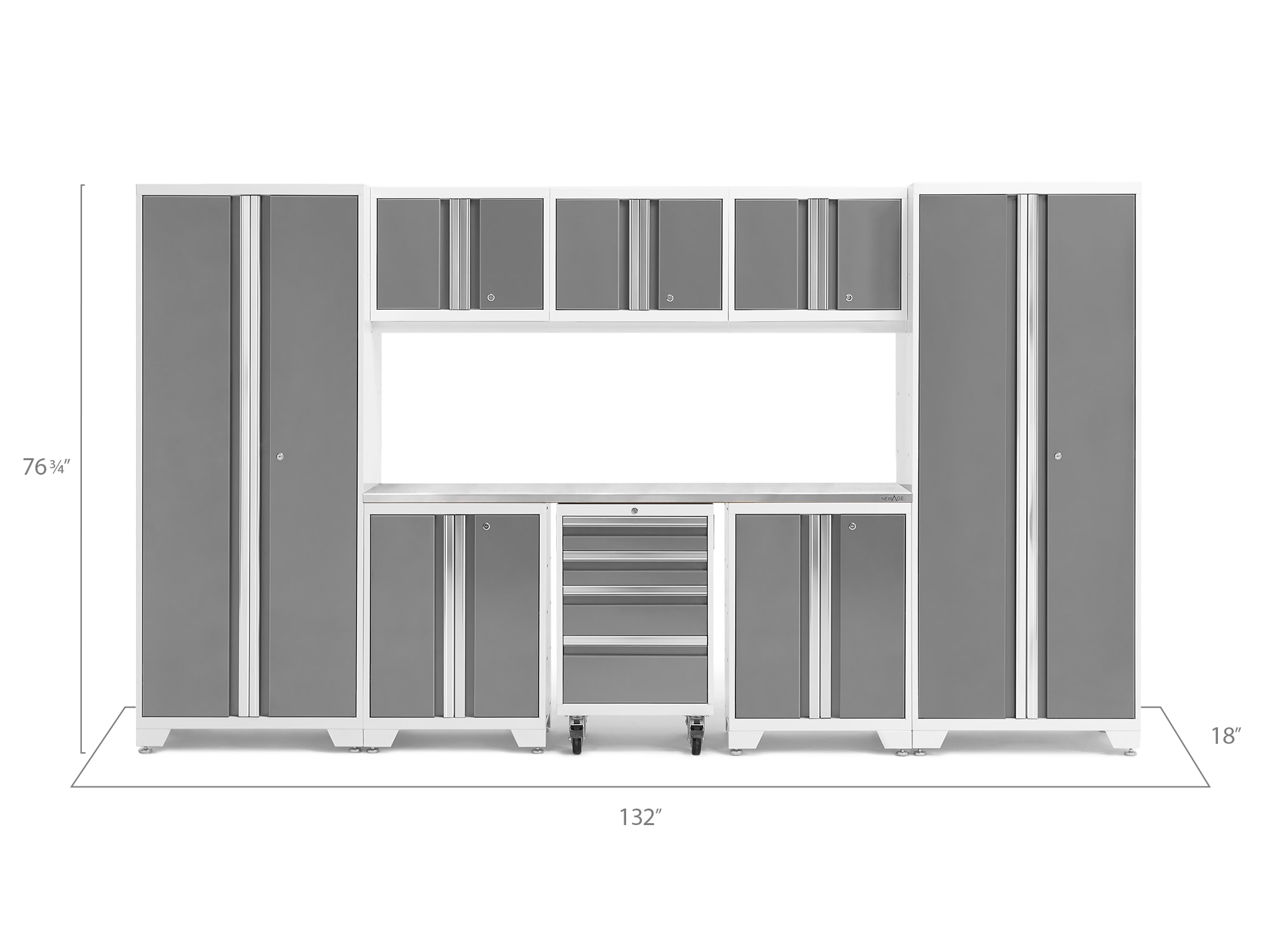 NewAge Products 54993 Garage-Storage-Systems - View #6
