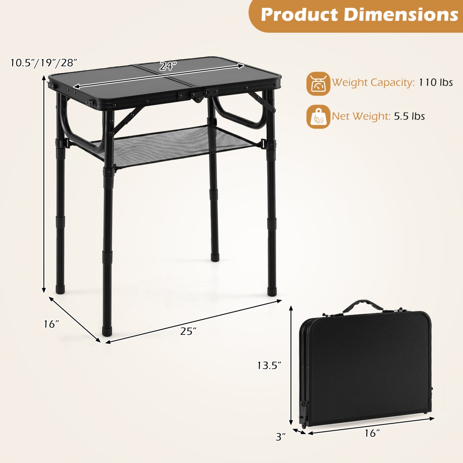 Mondawe MOID46A00013287 Patio-Tables - View #6