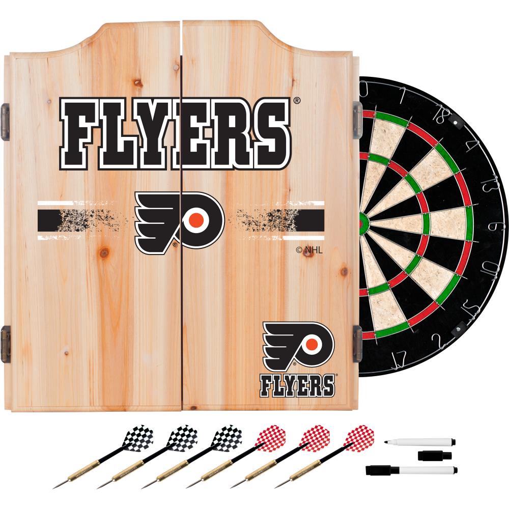 voordeel einde levenslang Trademark Gameroom Philadelphia Flyers Dart Cabinets 20.5-in Wood Dartboard  Cabinet with Dartboard in the Dartboard Cabinets department at Lowes.com