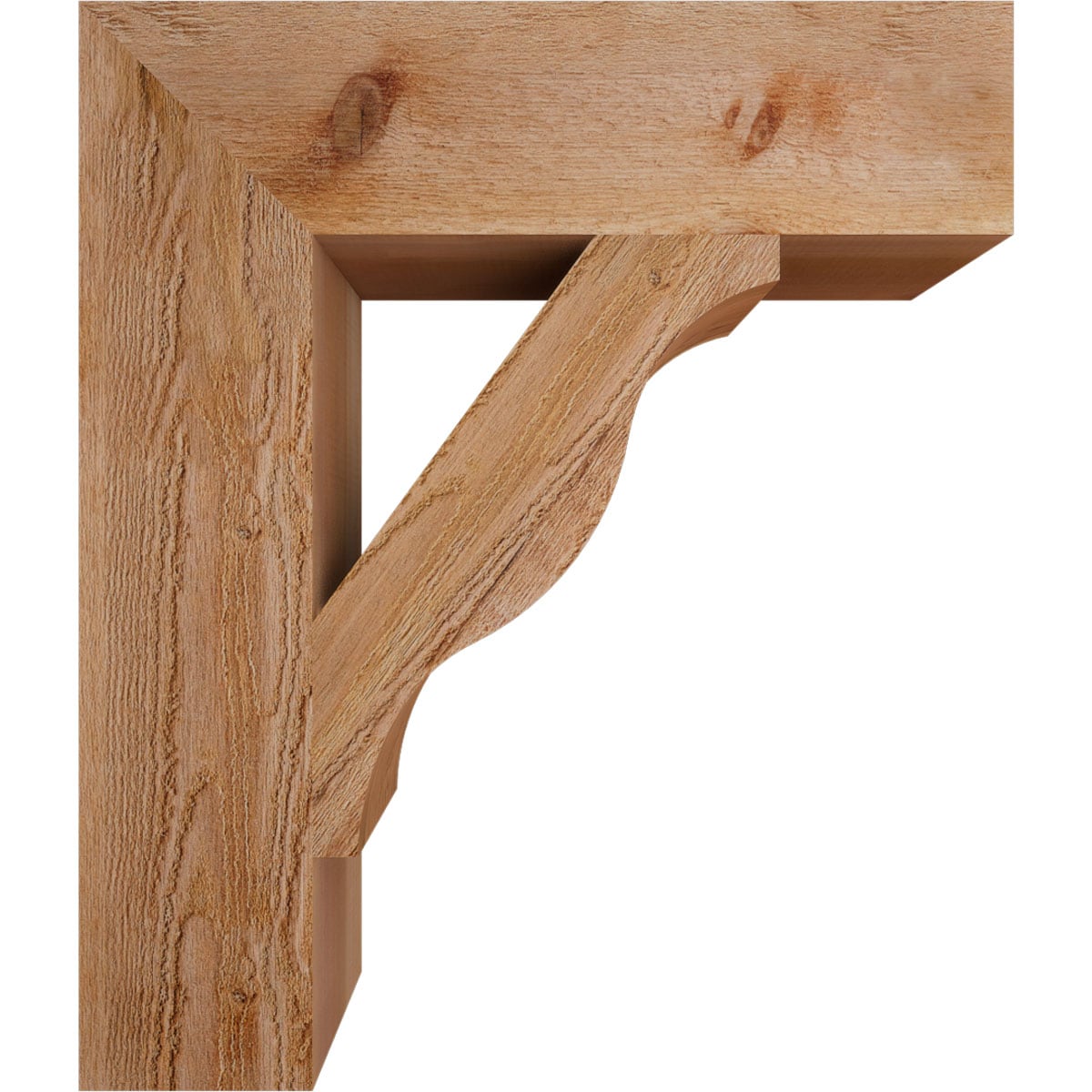 Ekena Millwork BKT06X24X28FST05RWR Exterior-Brackets-Braces - View #3