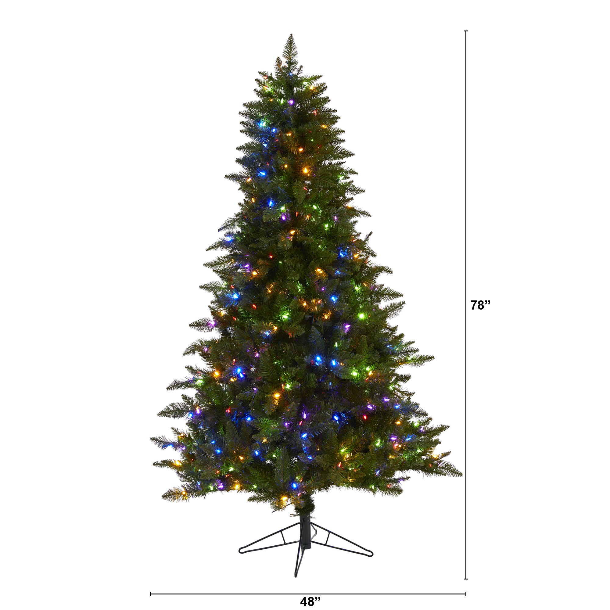 Nearly Natural T1457 Artificial-Christmas-Trees - View #3
