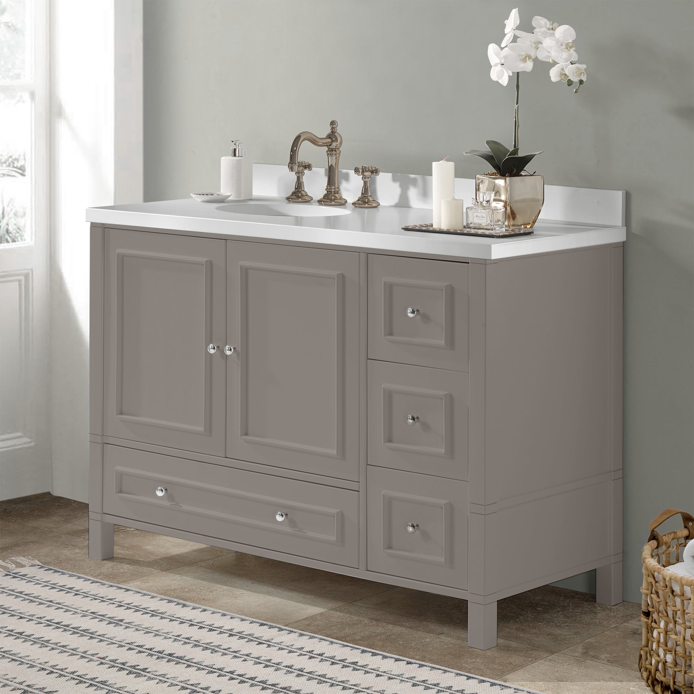 Alaterre Furniture AVAN4840BB vanities - View #2