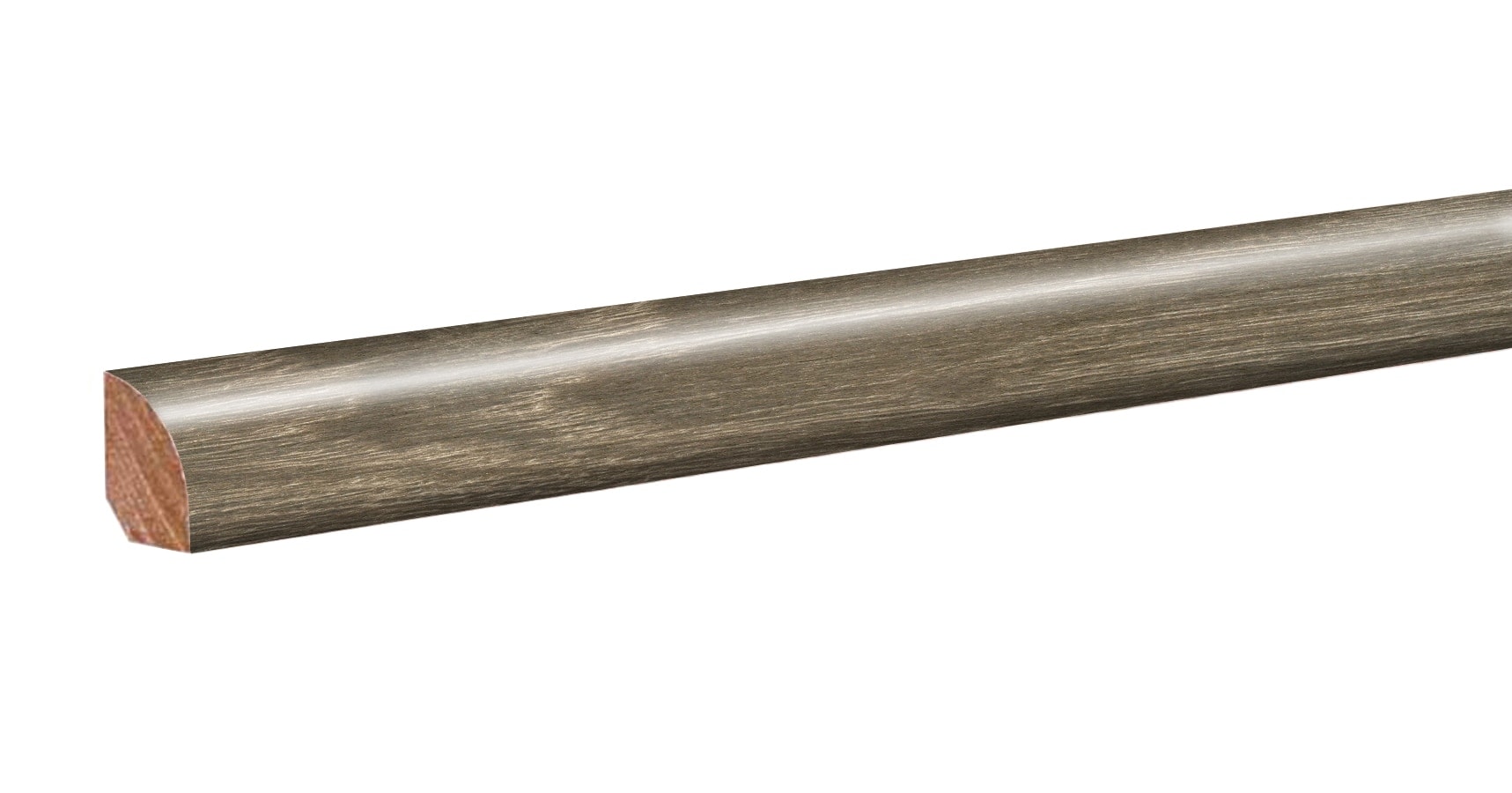 Project Source MG000756 Aged Gray 0.62-in T x 0.75-in W x 94.5-in L Laminate Wood Quarter Round