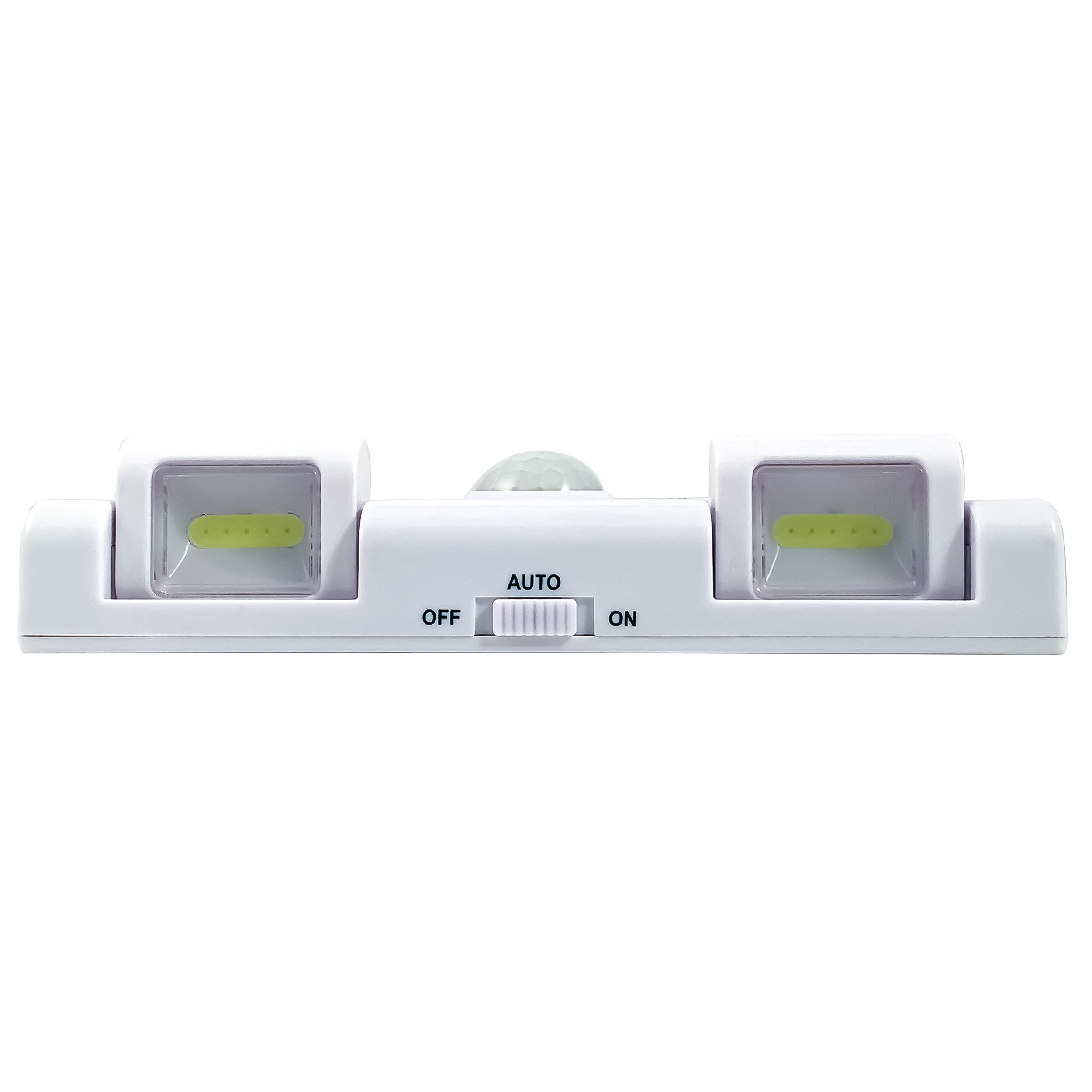 White Motion Sensing Under Cabinet Light with Dual COB LEDs