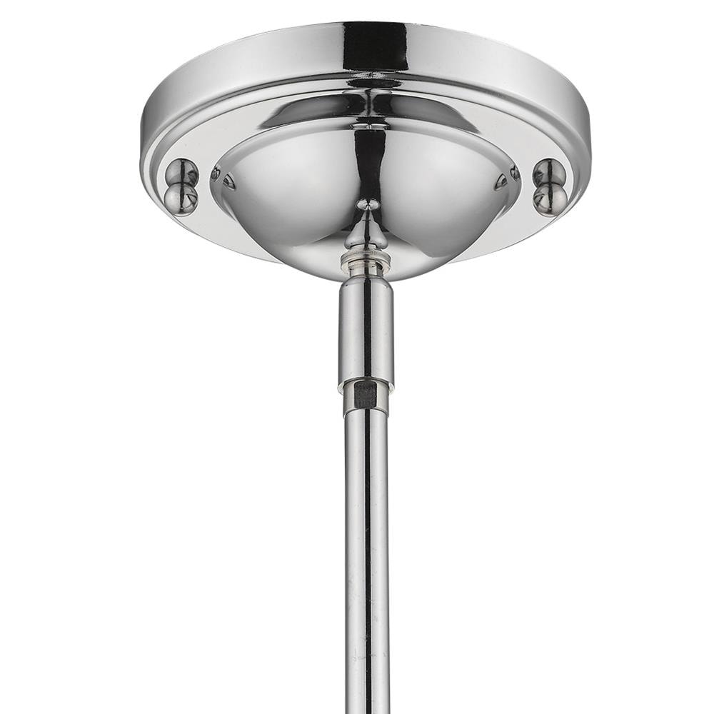 Dylan Nautical Chrome Mini-Pendant Light for Indoor/Outdoor Use