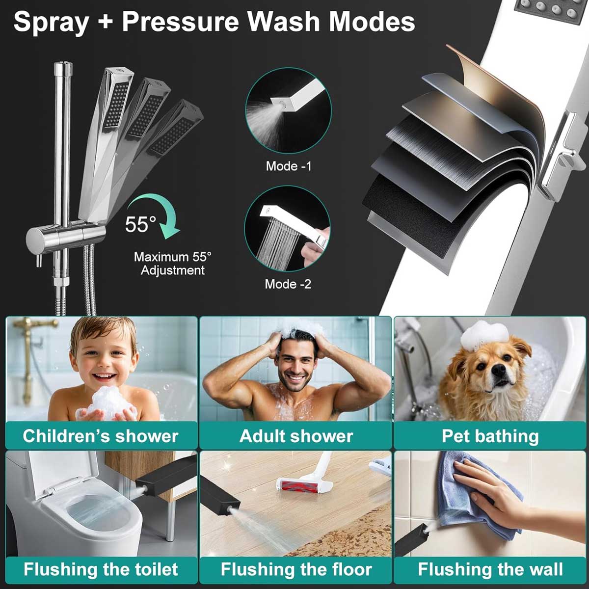 Aoibox IT85S012 Fixed-Showerhead - View #3