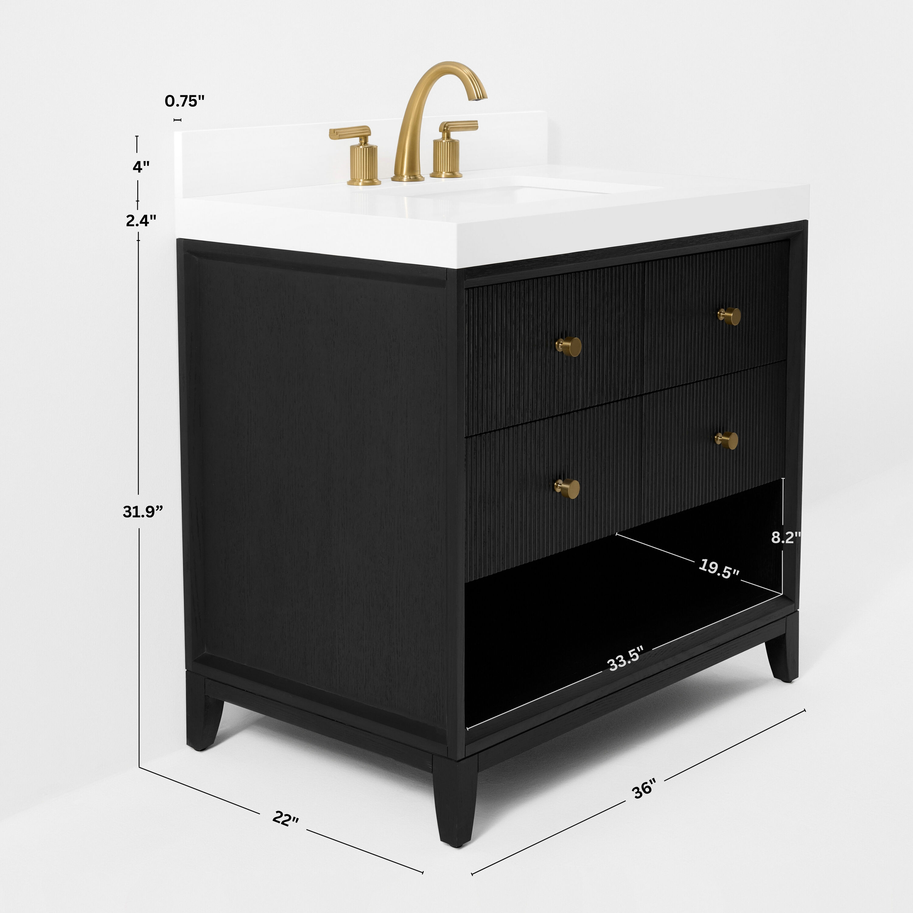 Ancerre Designs VTS-MOMO-36-RBO-WQZ Bath-Vanity-Combo - View #5