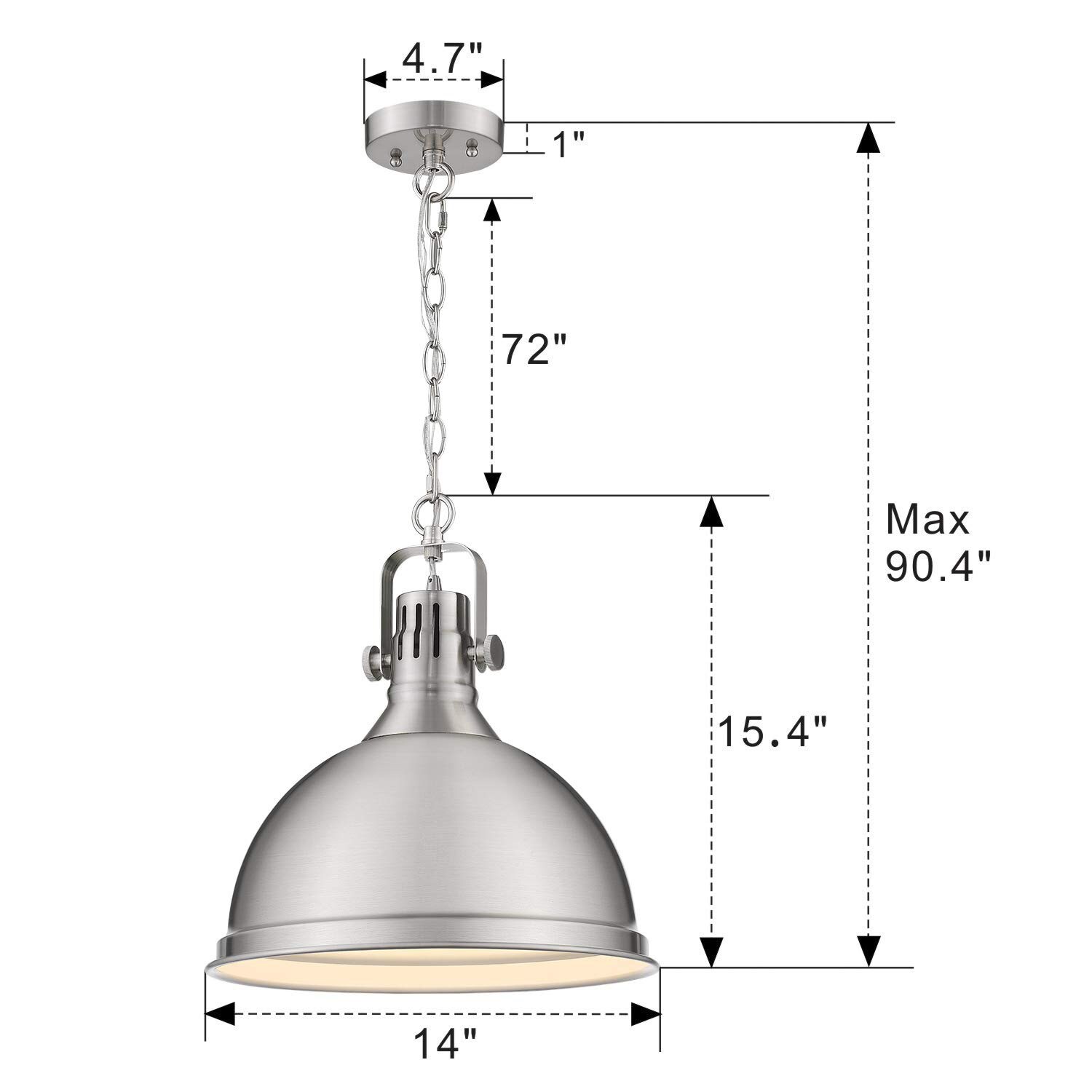 LTMATE LS4054L BN Pendant-Lights - View #3