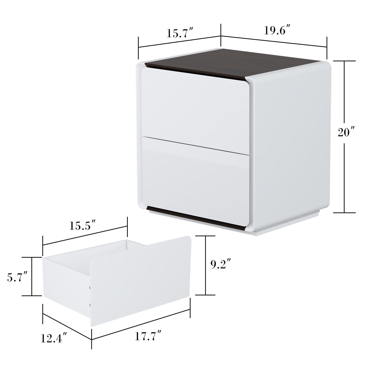 FUFU&GAGA LJY-KF200207-02 nightstands - View #13