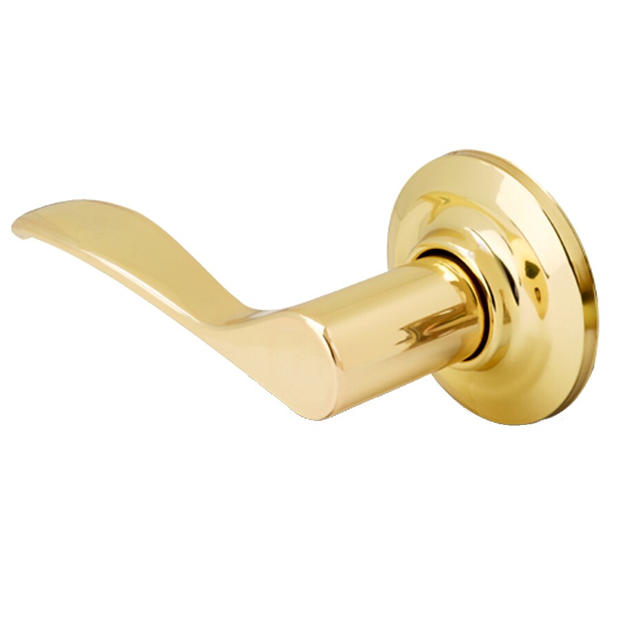 Yale Security 81NW3LH YH Norwood Polished Brass Left-Handed Dummy