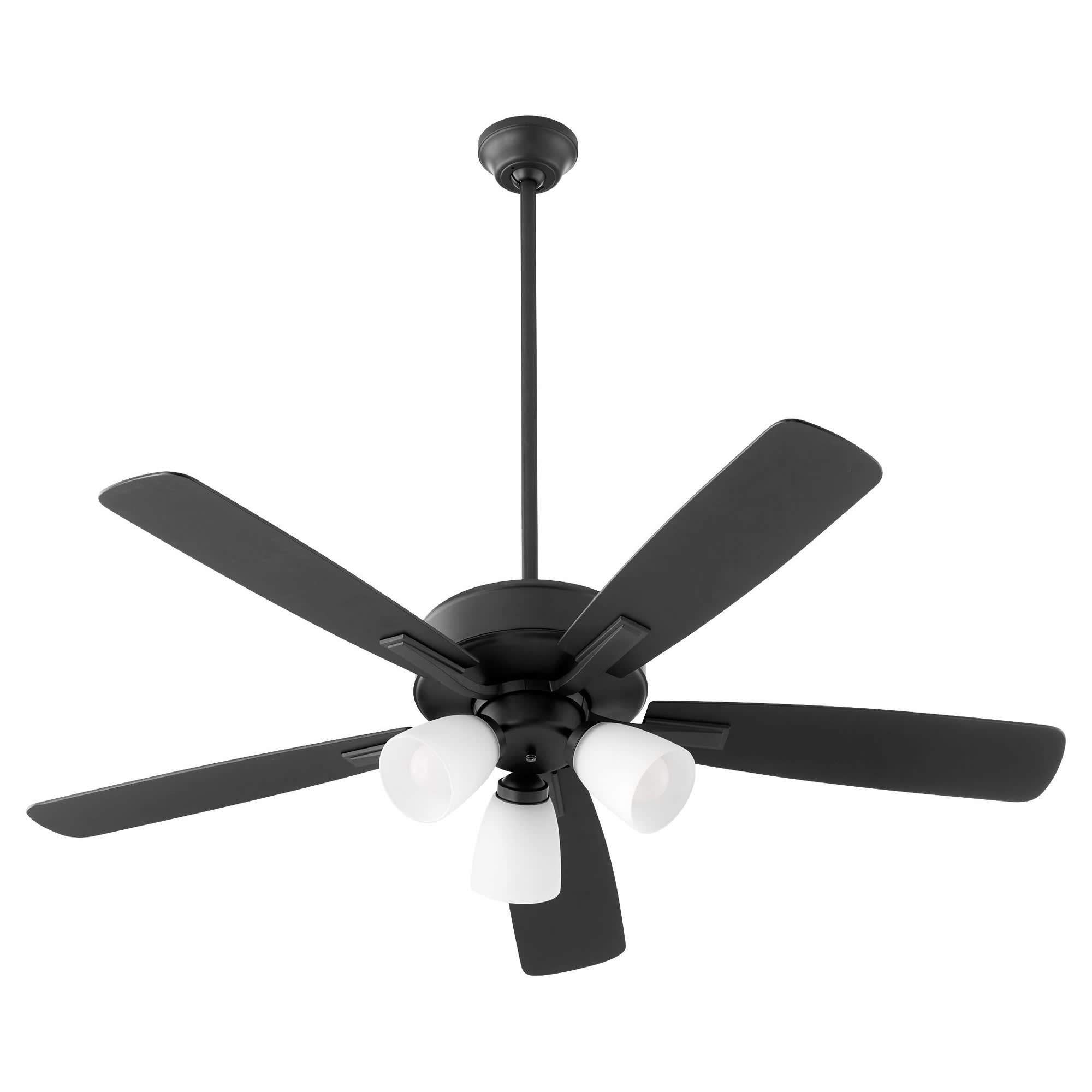 Quorum International 4525-359 Ovation Five Blade Ceiling Fan with Light Kit 18.25 x 52 Inches by Quorum
