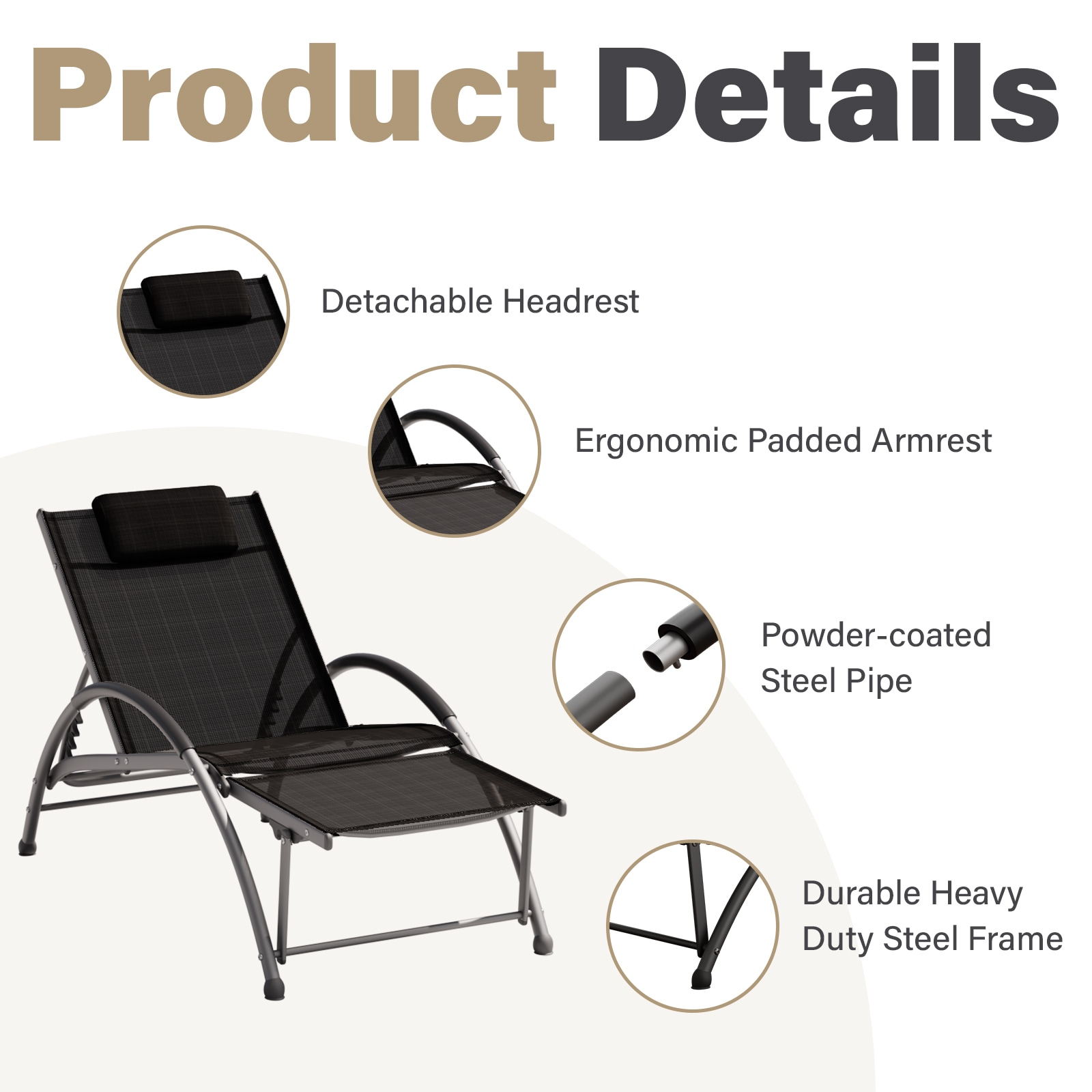 JEAREY YMLZ-TY-HH Patio-Chairs - View #7