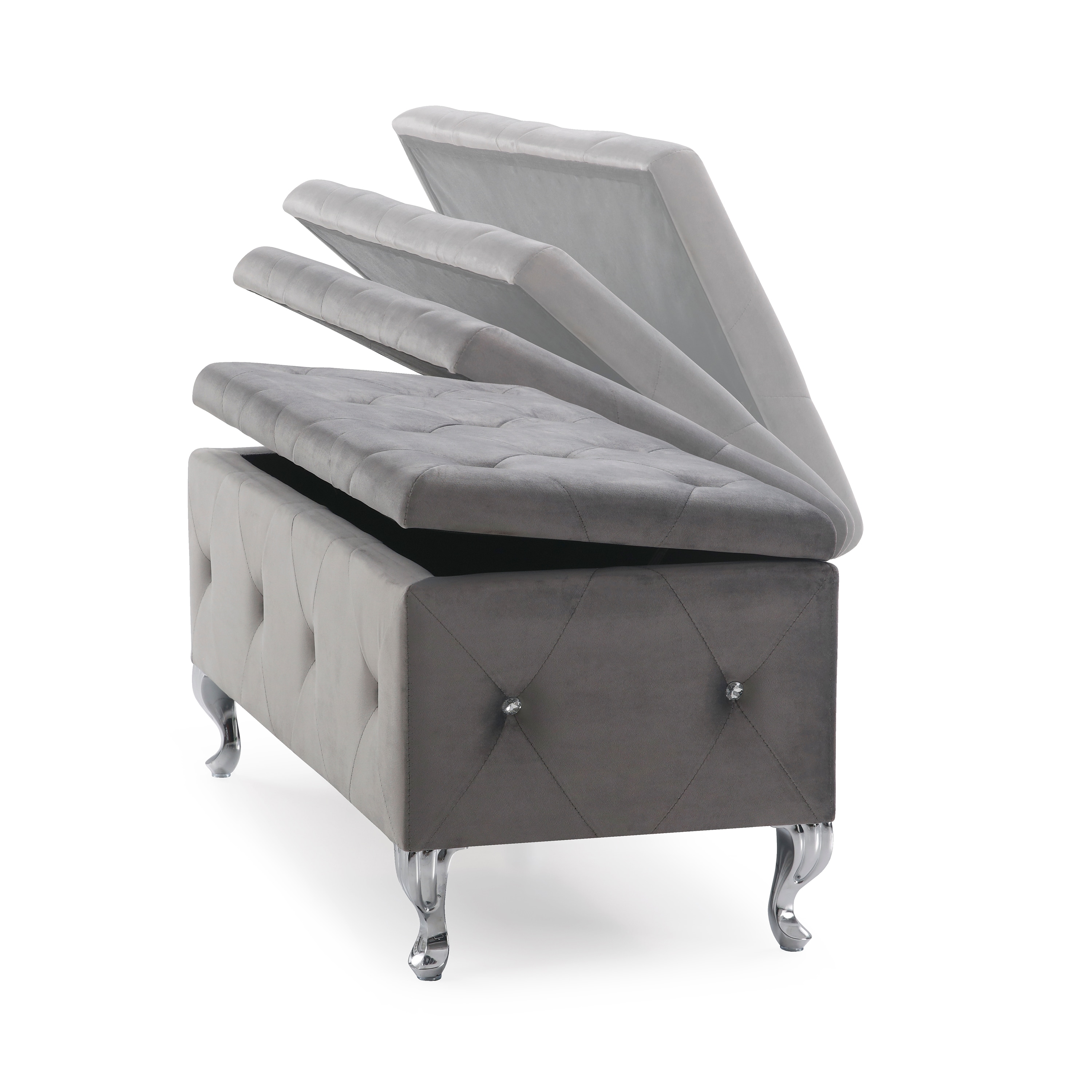 AC Pacific AC-BED16-GREY-BENCH bench - View #5