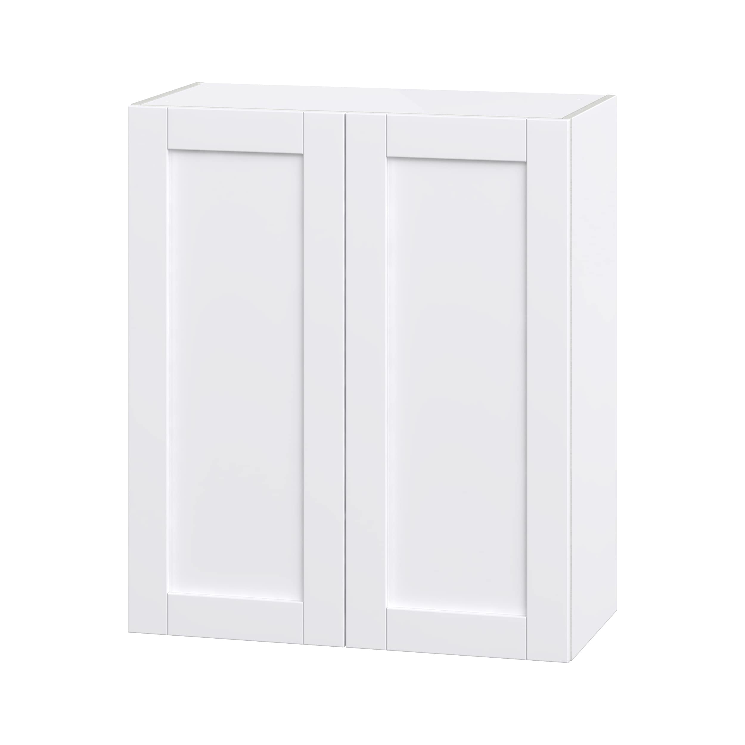 Hugo&Borg DSW3035-RM Rosemont 30-in W x 35-in H x 14-in D Glacier White Wall Fully assembled Cabinet (Flat Panel Shaker)