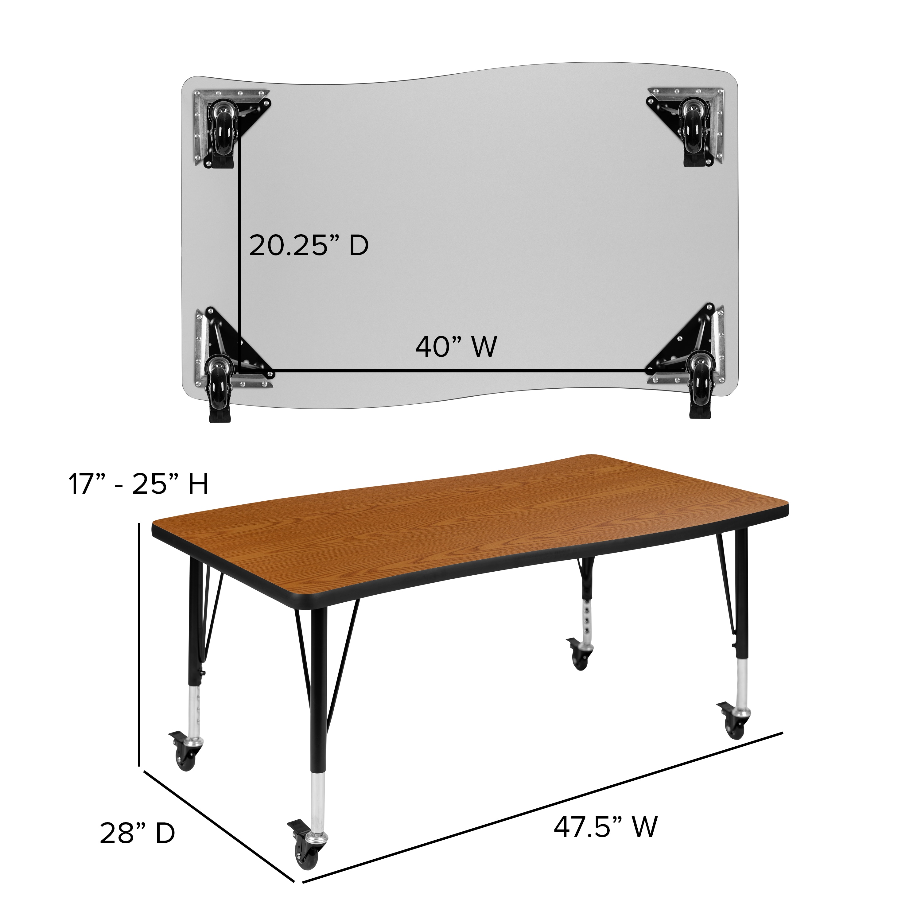 Flash Furniture 889142515234 Kids-Play-Tables - View #5
