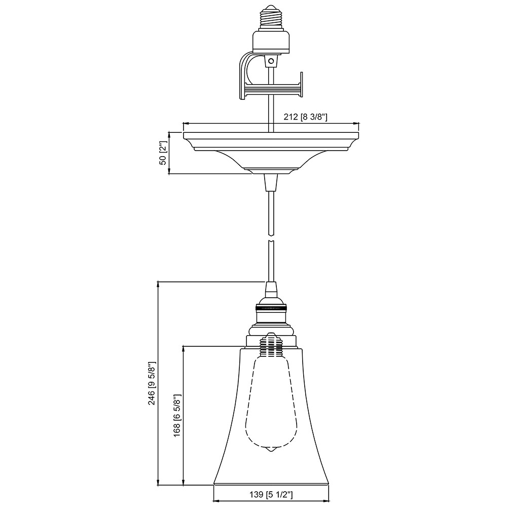 Worth Home Products PBN-0924-8303 Recessed-Lighting-Pendant-Kits - View #5