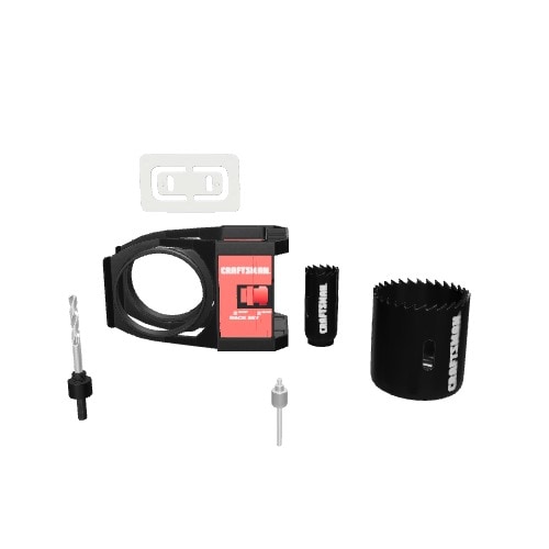 CRAFTSMAN 6-Piece Bi-Metal Arbored Door lock Kit Set CRAFTSMAN 6-Piece Bi-Metal Arbored Door lock Kit Set
