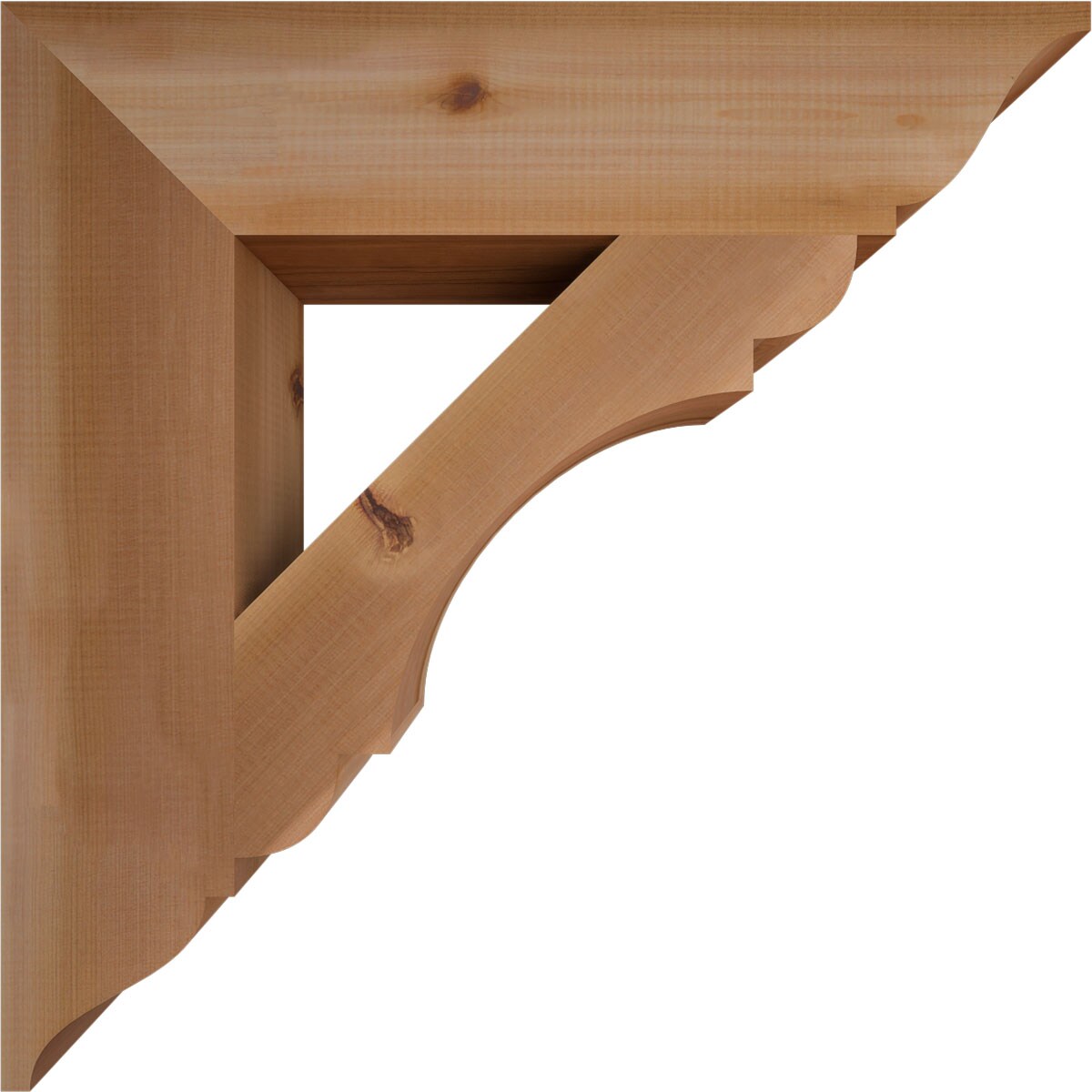 Ekena Millwork BKT06X28X28OLY01SWR corbels - View #3