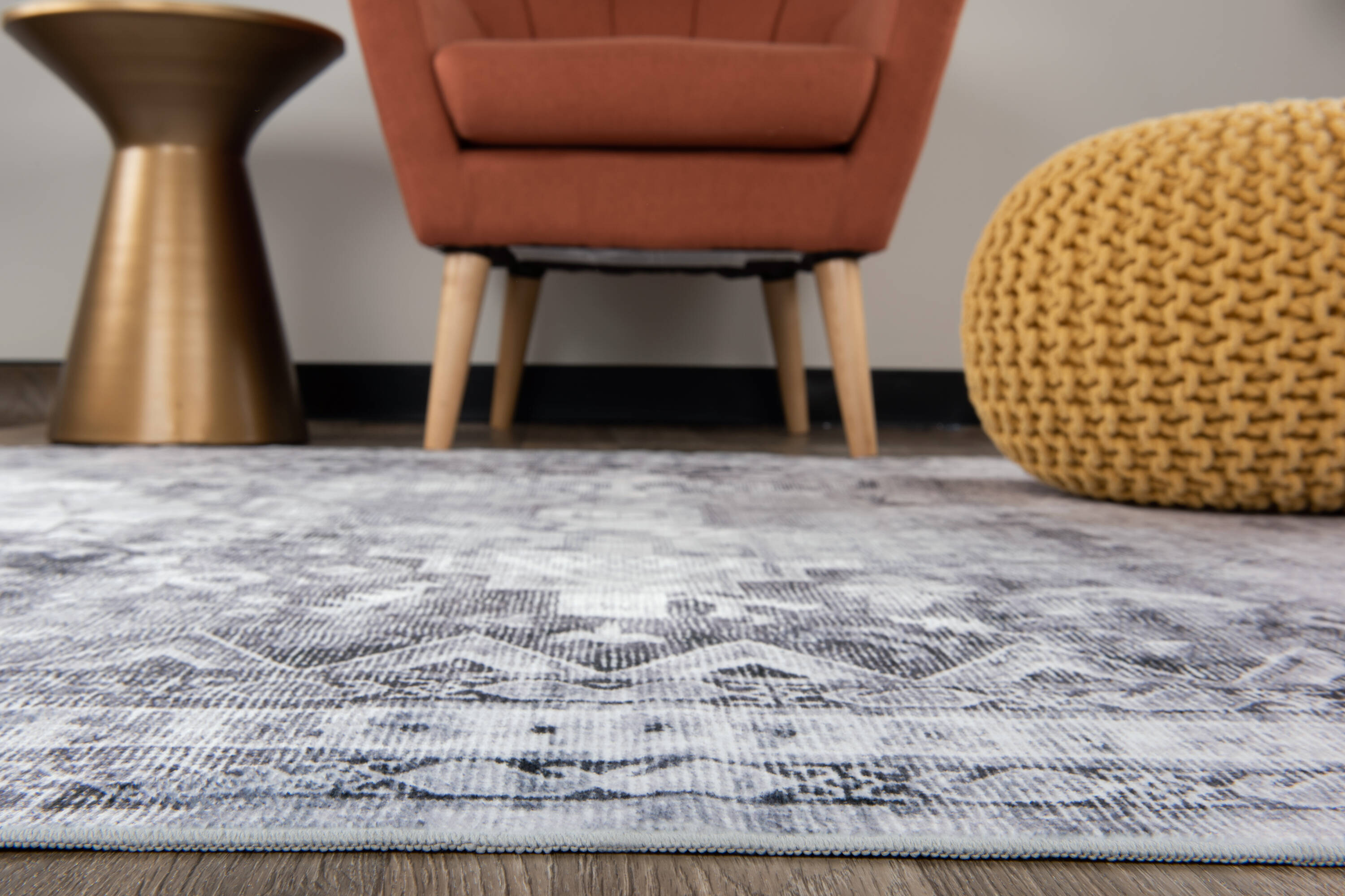 World Rug Gallery 7023GRAY5X7 rugs - View #5