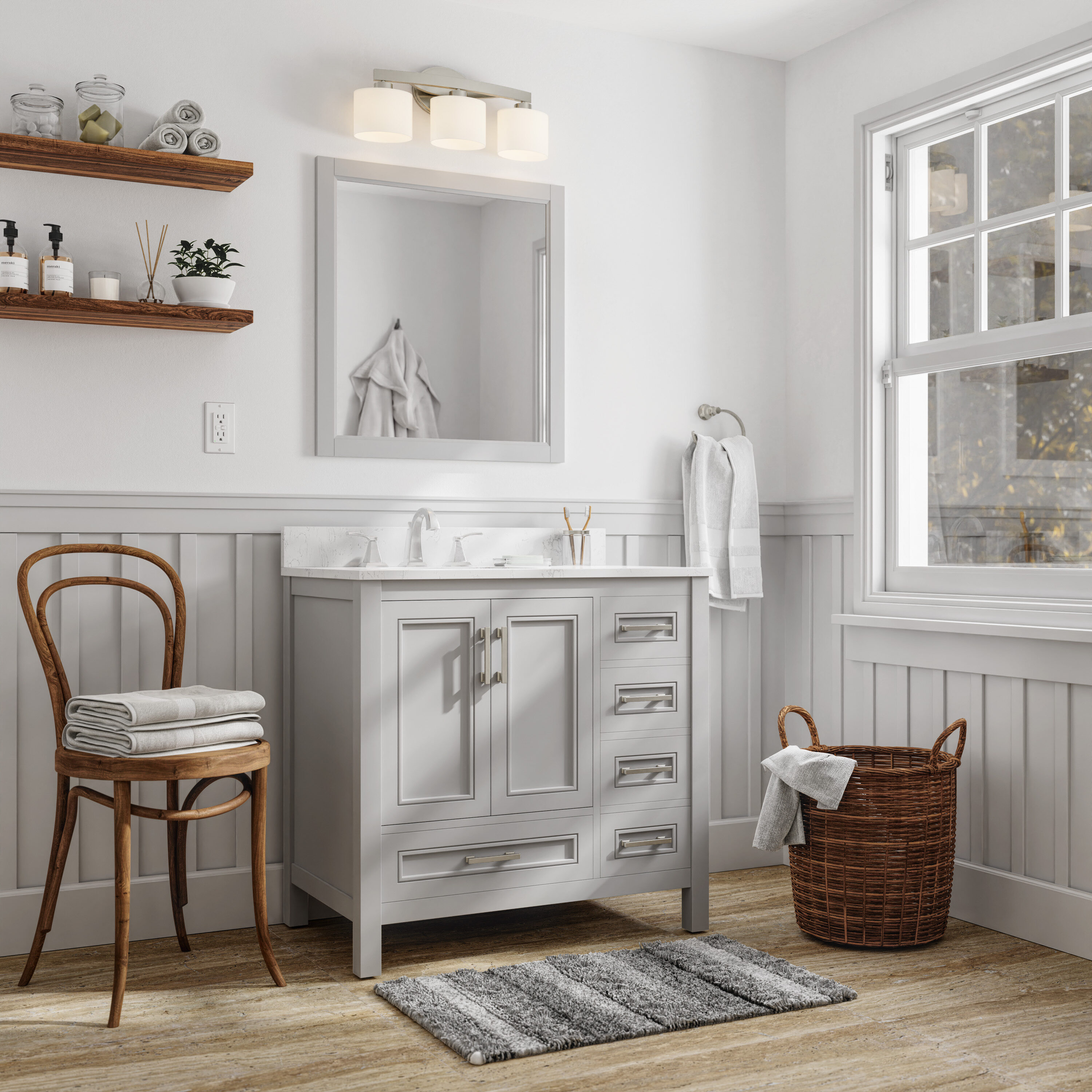 allen + roth 1541VA-36-242-925 Bath-Vanity-Combo - View #7