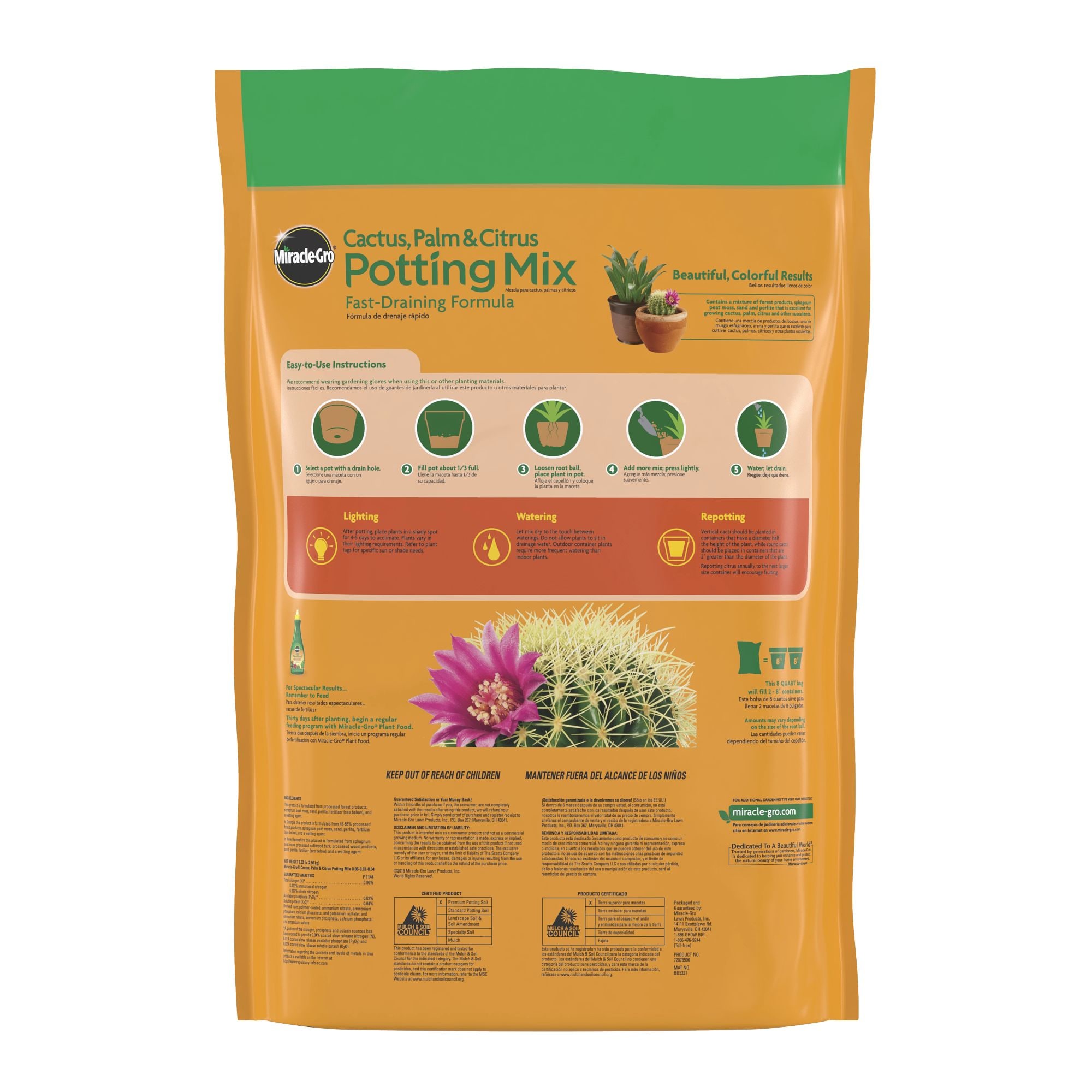 Miracle-Gro 72078500 Garden-Soil-Soil-Amendments - View #8