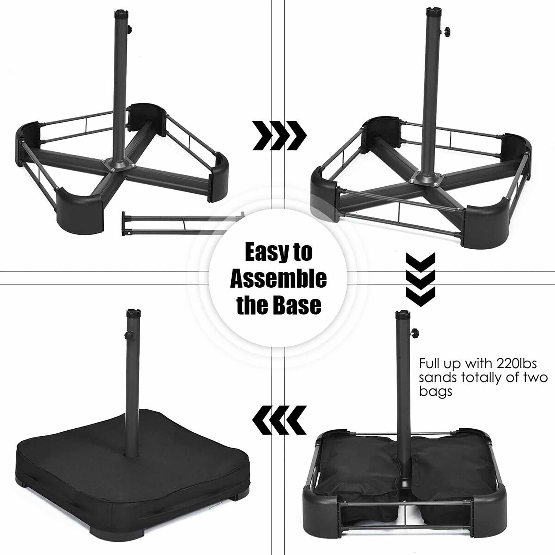 CASAINC HYS70096 Umbrella-Bases - View #3