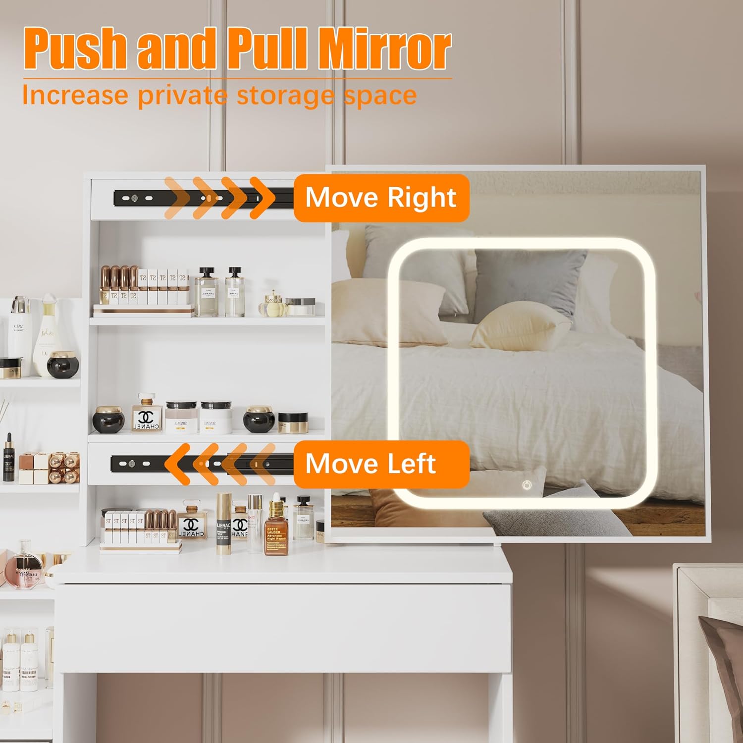 Qeetex LHF-SZT-PHO-14CP2JAJ Bedroom-Vanities - View #5