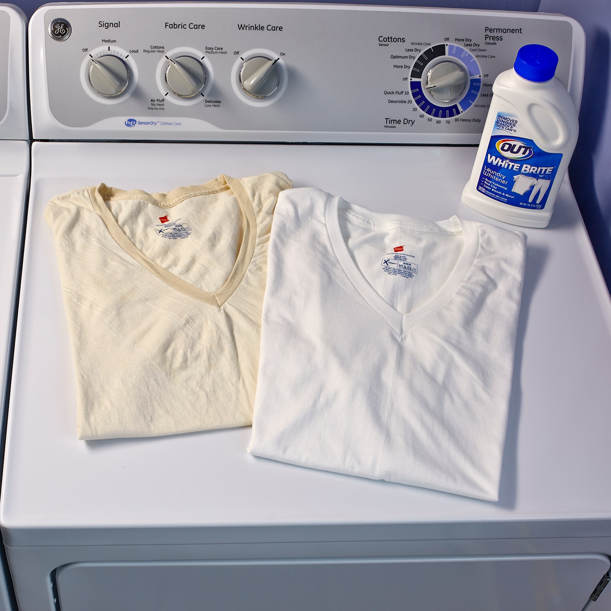  White Brite WB30N 1LB + 12 oz (793 g) White Brite Laundry  Whitener & OUT White Brite Laundry Whitener, 1 lb. 12 oz. Bottle : Health &  Household