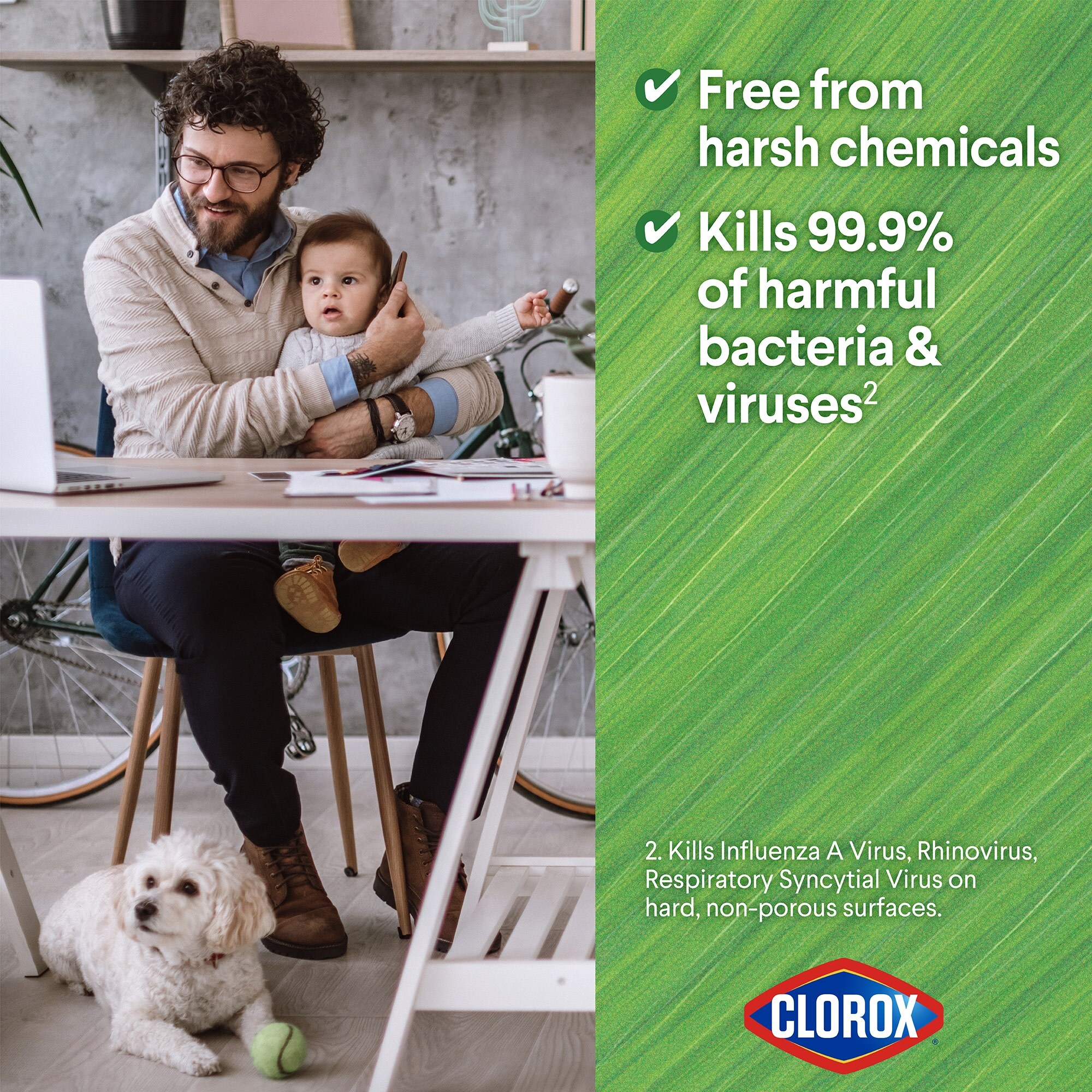 Clorox® Plant-Based Disinfecting Wipes