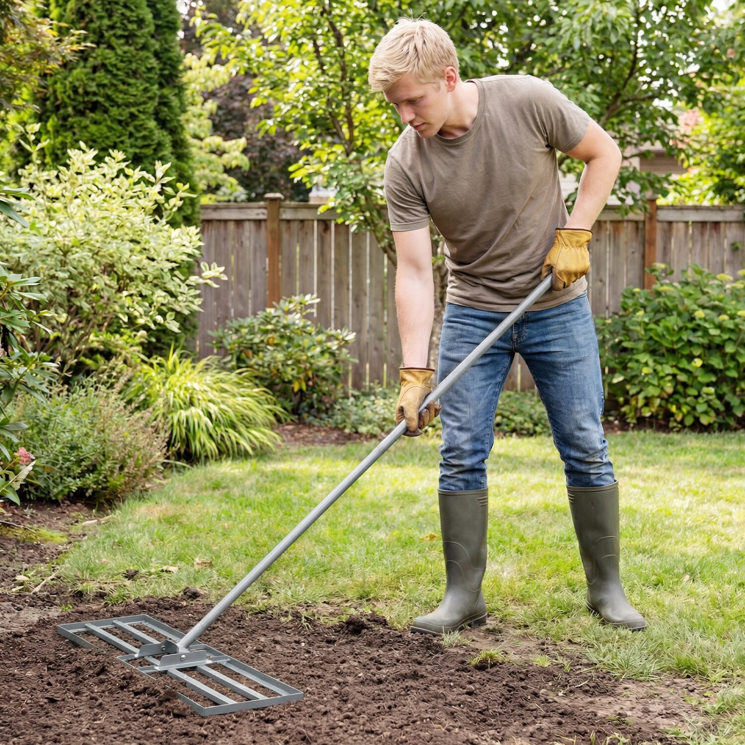 Slickblue D-CO-LS-DT5874TG Garden-Rakes - View #2