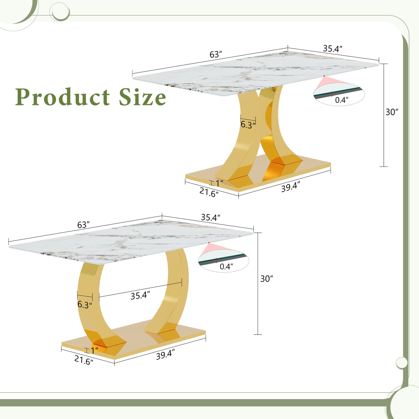 Streamdale Furniture W2920S00079 Dining-Tables - View #5