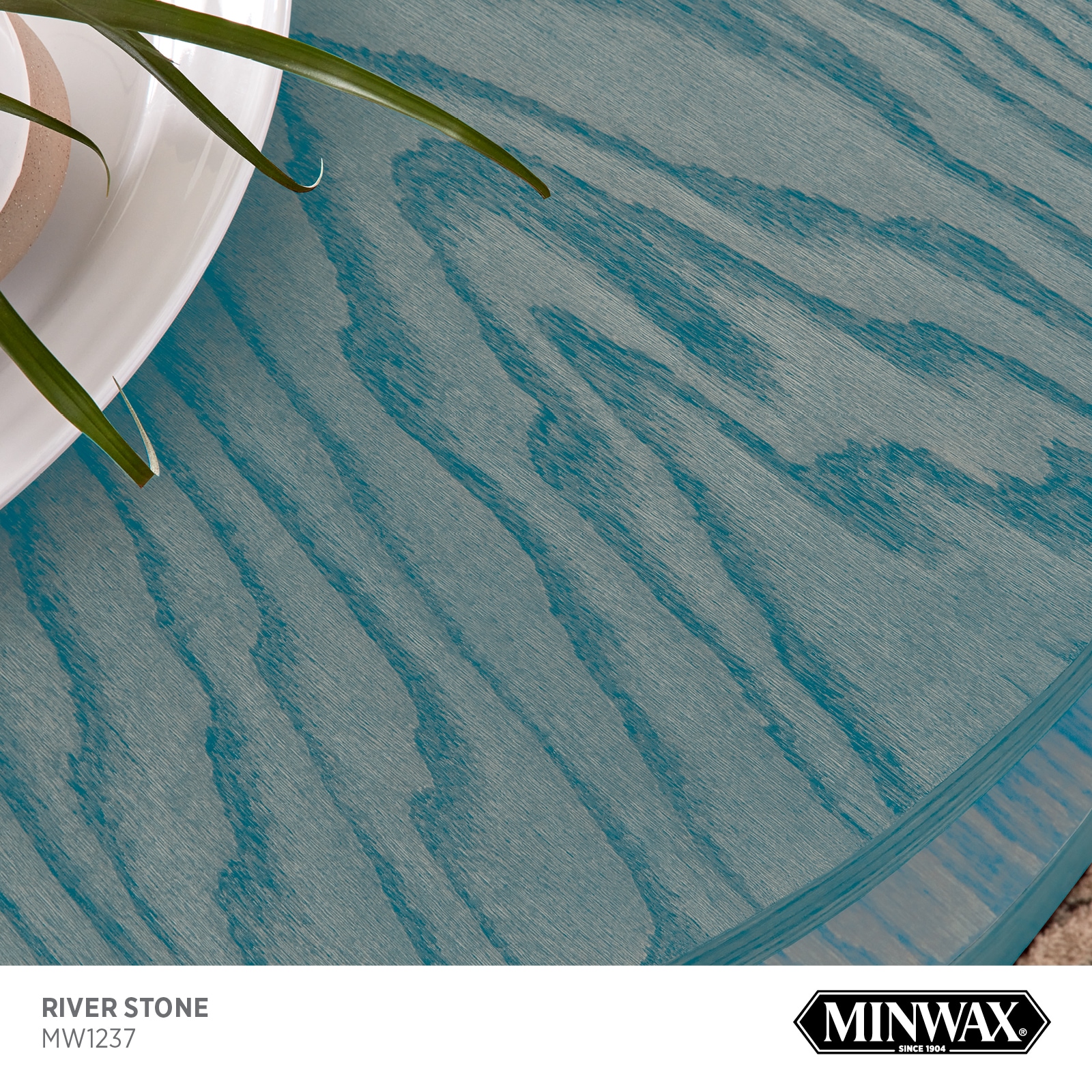 Minwax Wood Finish Water-based River Stone Mw1237 Semi-transparent ...