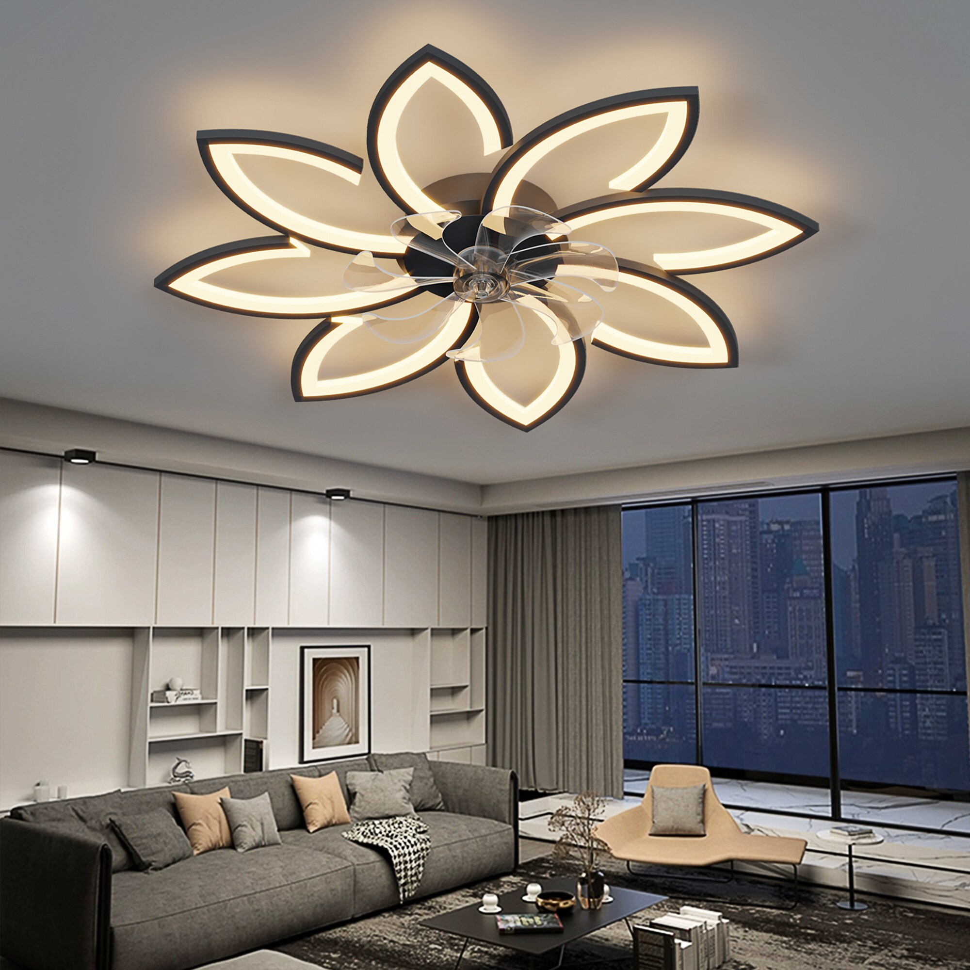 SINOFURN SYD120020BK Ceiling-Fans - View #5
