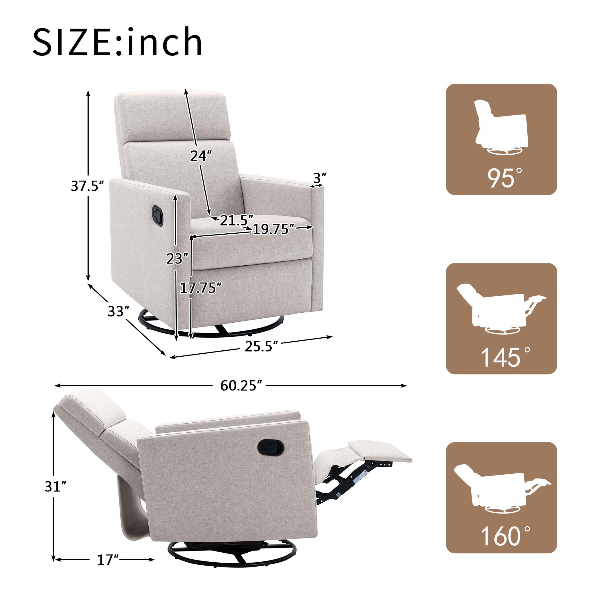 Bayfeve BF-7876T-IN recliners - View #4