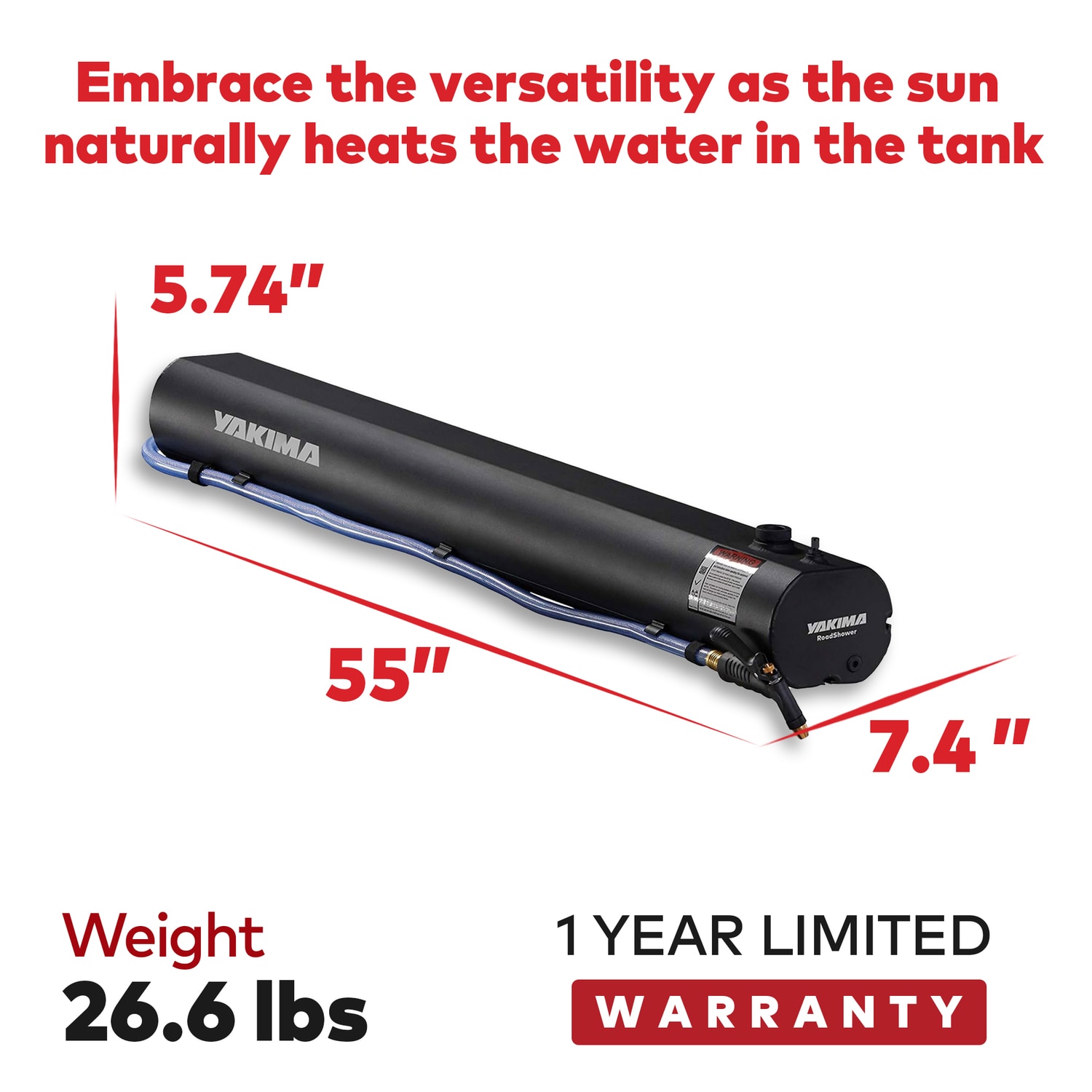 YAKIMA 55-in Aluminum 393423 at Lowes.com