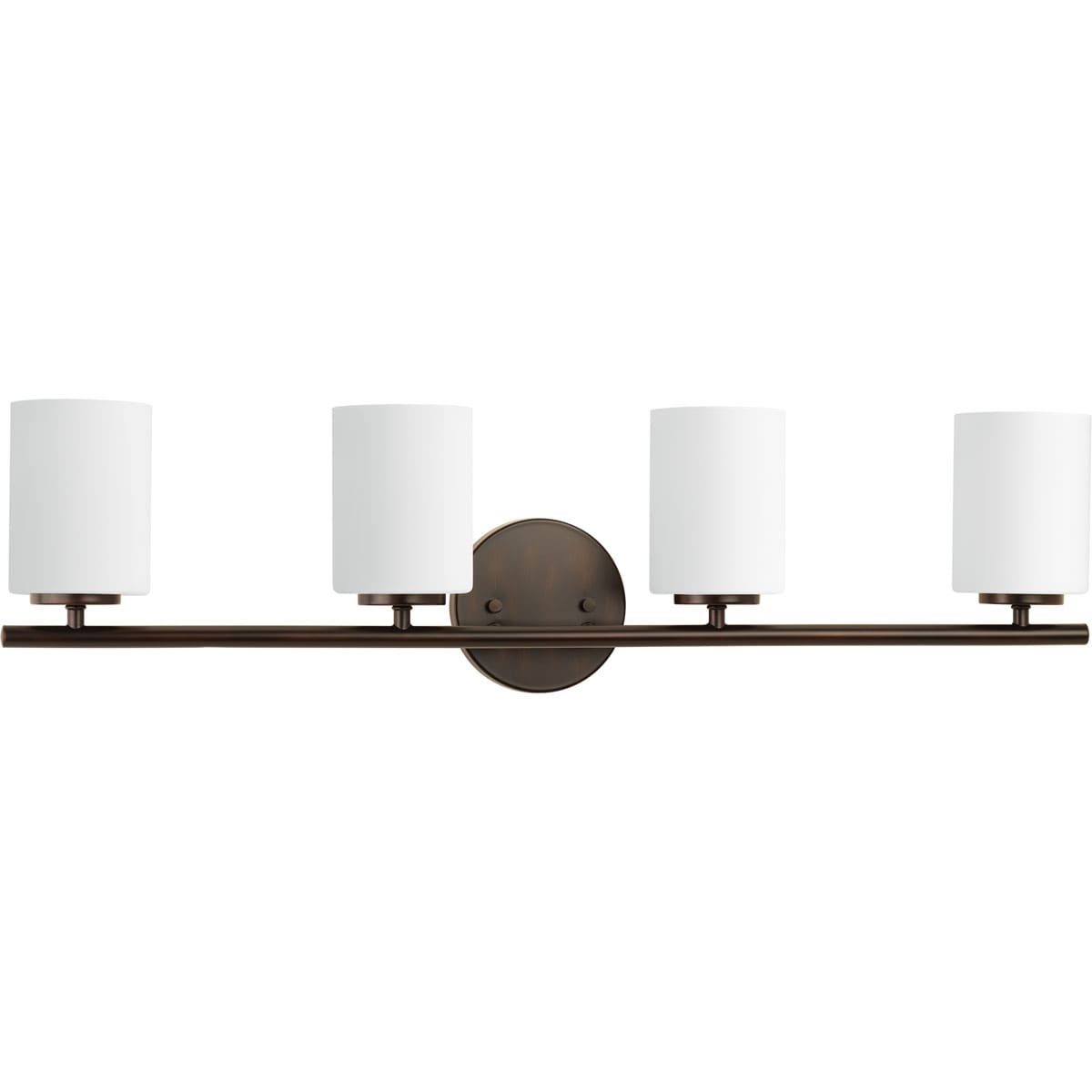 Progress Lighting P2160-20 Replay 31.12-in 4 -Light Antique Bronze Modern/contemporary Vanity light