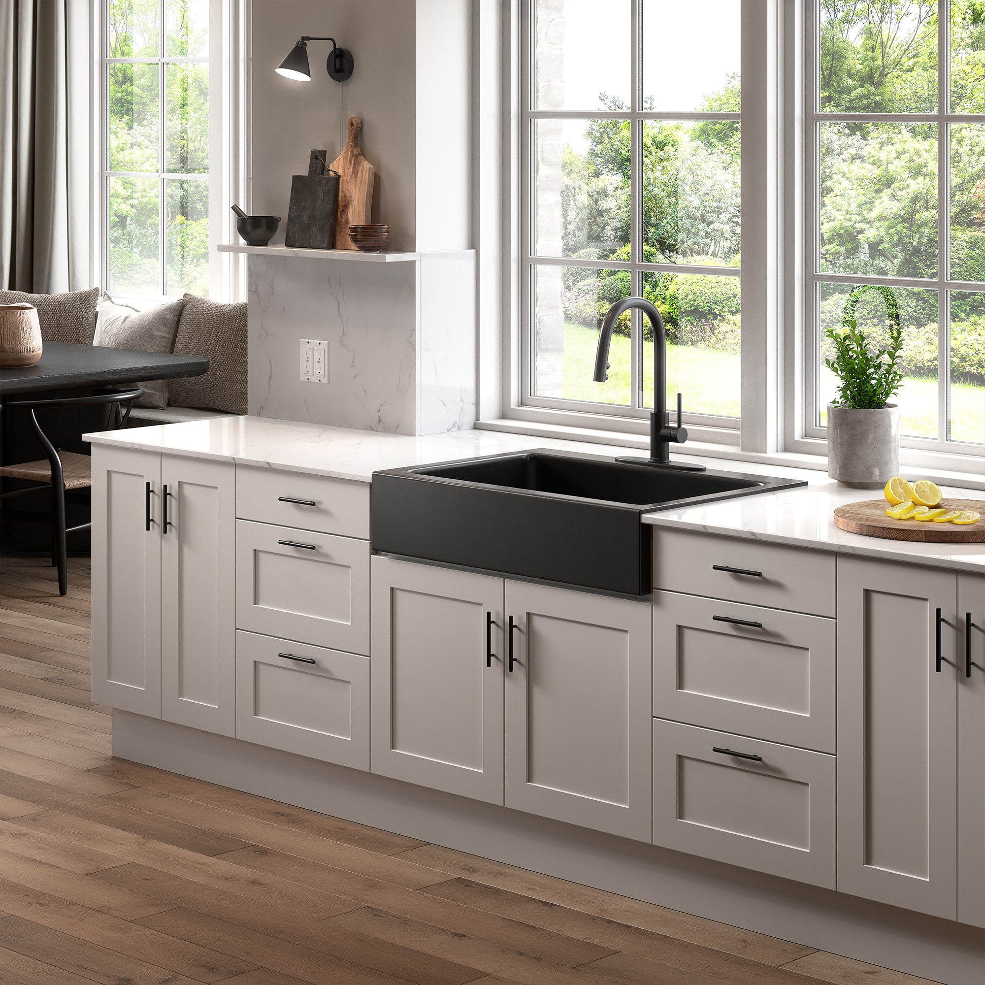 SINKOLOGY SK450-34FC-MB Kitchen-Sinks - View #6