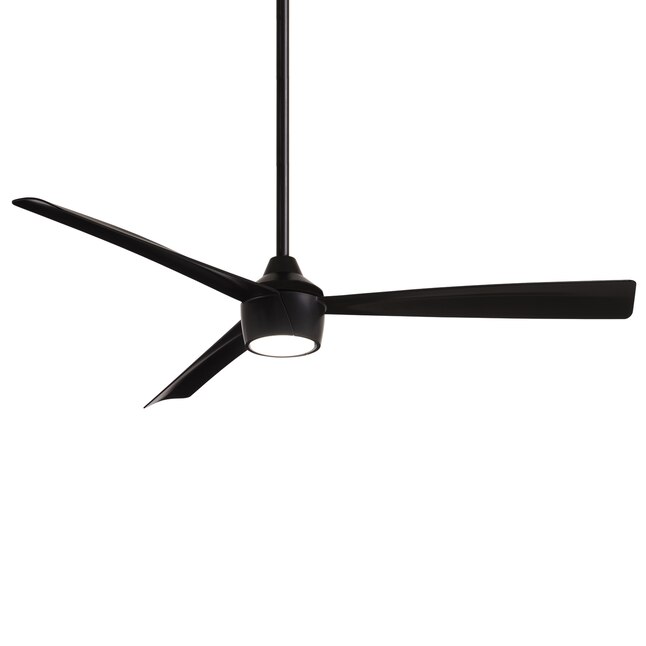Minka Aire Skinnie 56 In Coal Black Led, Top Rated Minka Aire Ceiling Fans