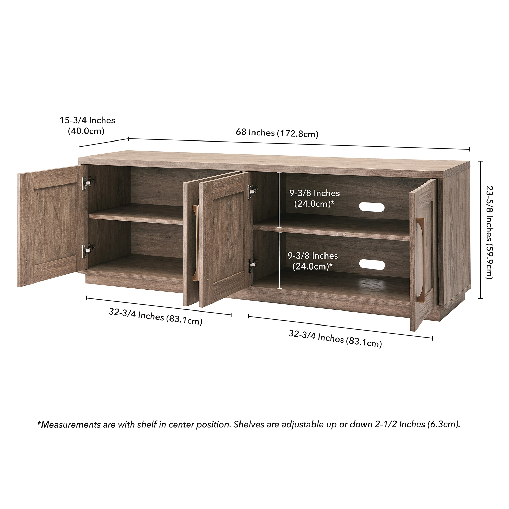 Hailey Home TV1637 Tv-Stands - View #4