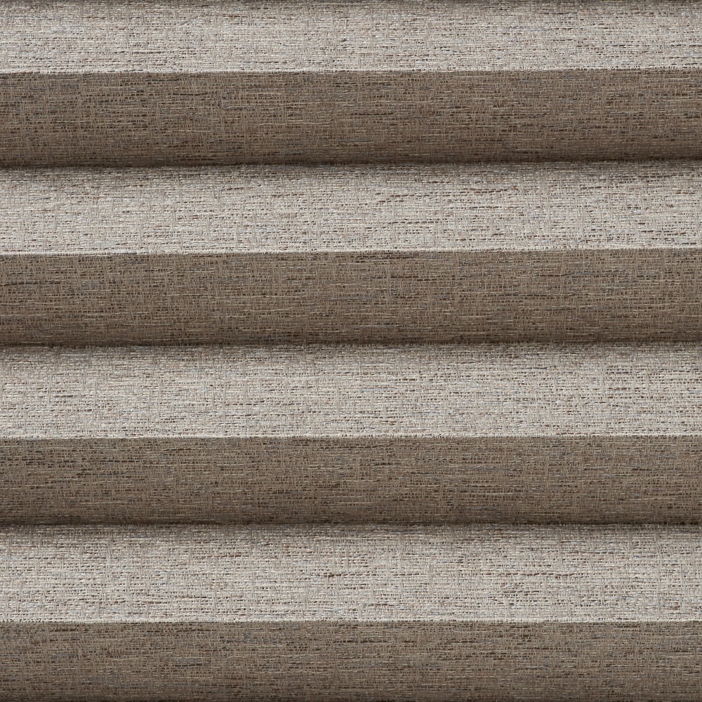 Bali 05B-3009 Fiddlestix Oak Bark Light filtering Polyester Pleated shade swatch