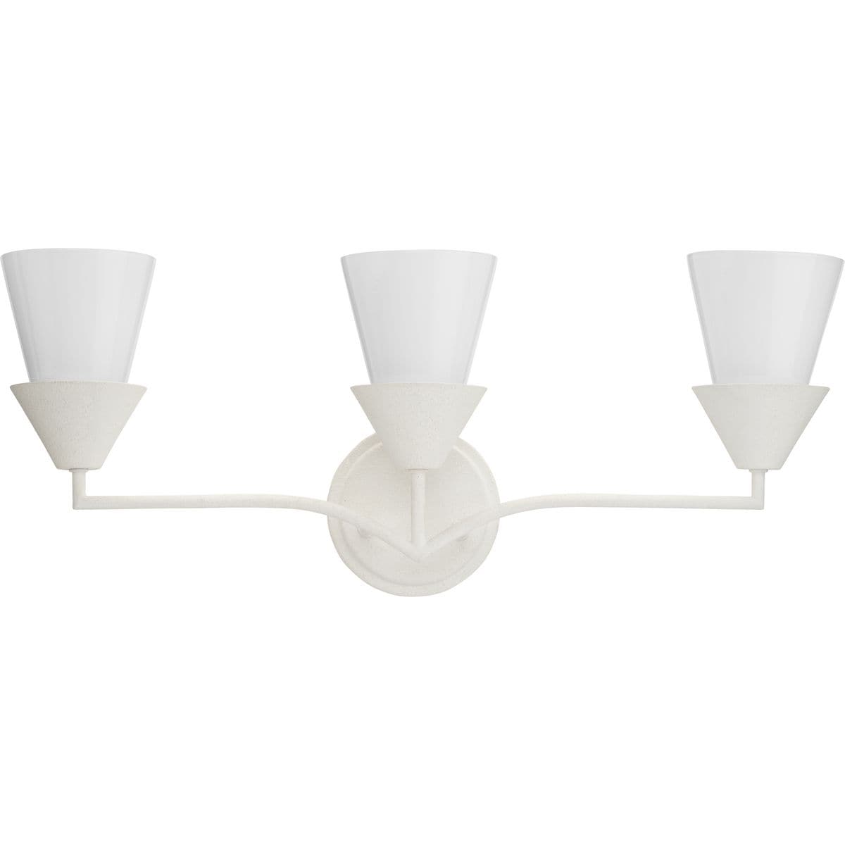Progress Lighting Pinellas 8-Light White Modern/Contemporary Chandelier