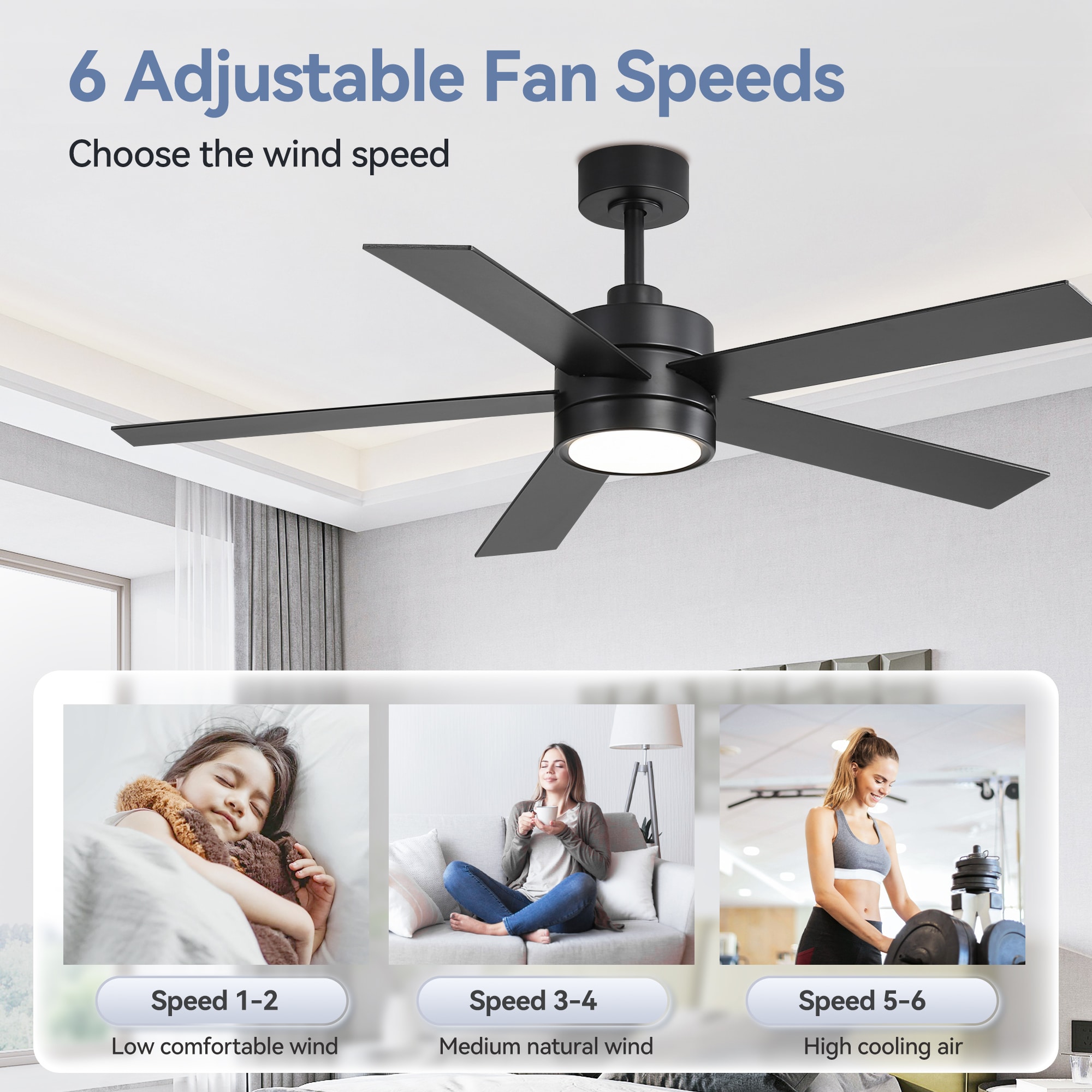 Breezary 23040-BLK Ceiling-Fans - View #13