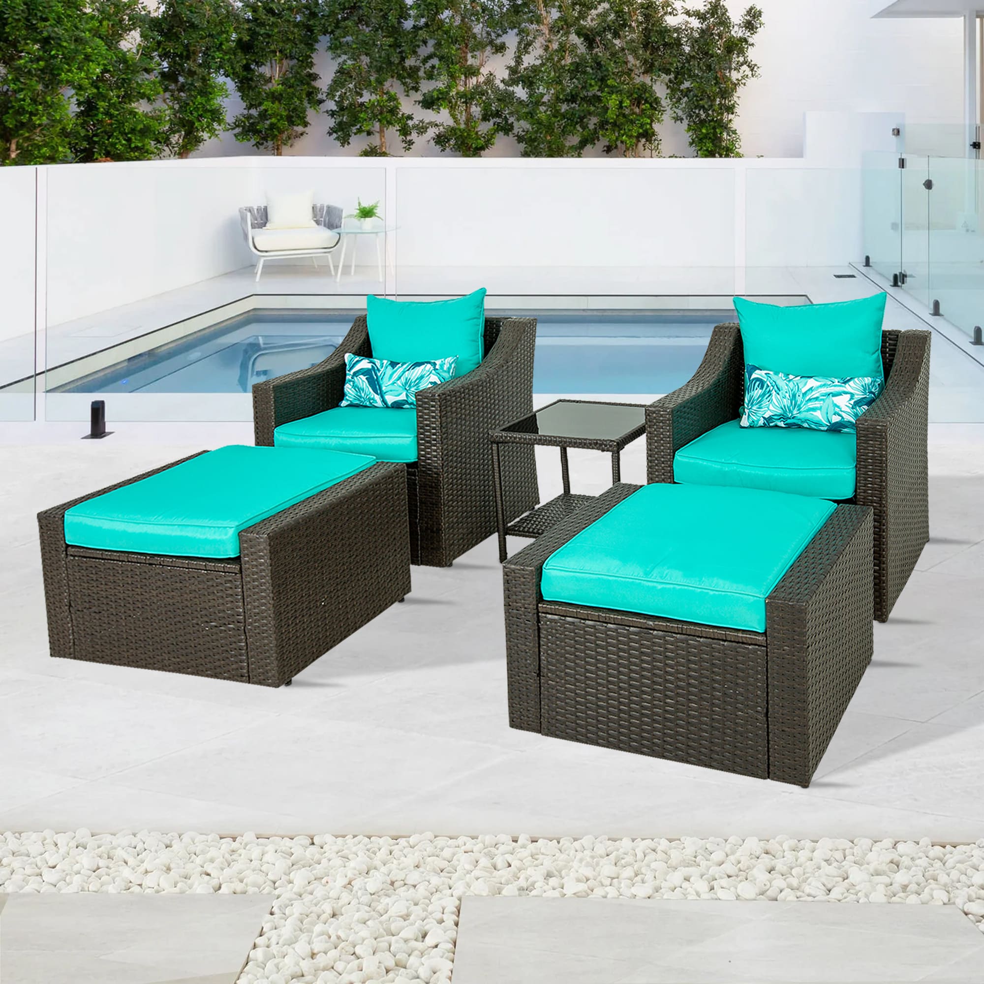 Flynama LY-V-FX05BL-1-2 Patio-Conversation-Sets - View #5