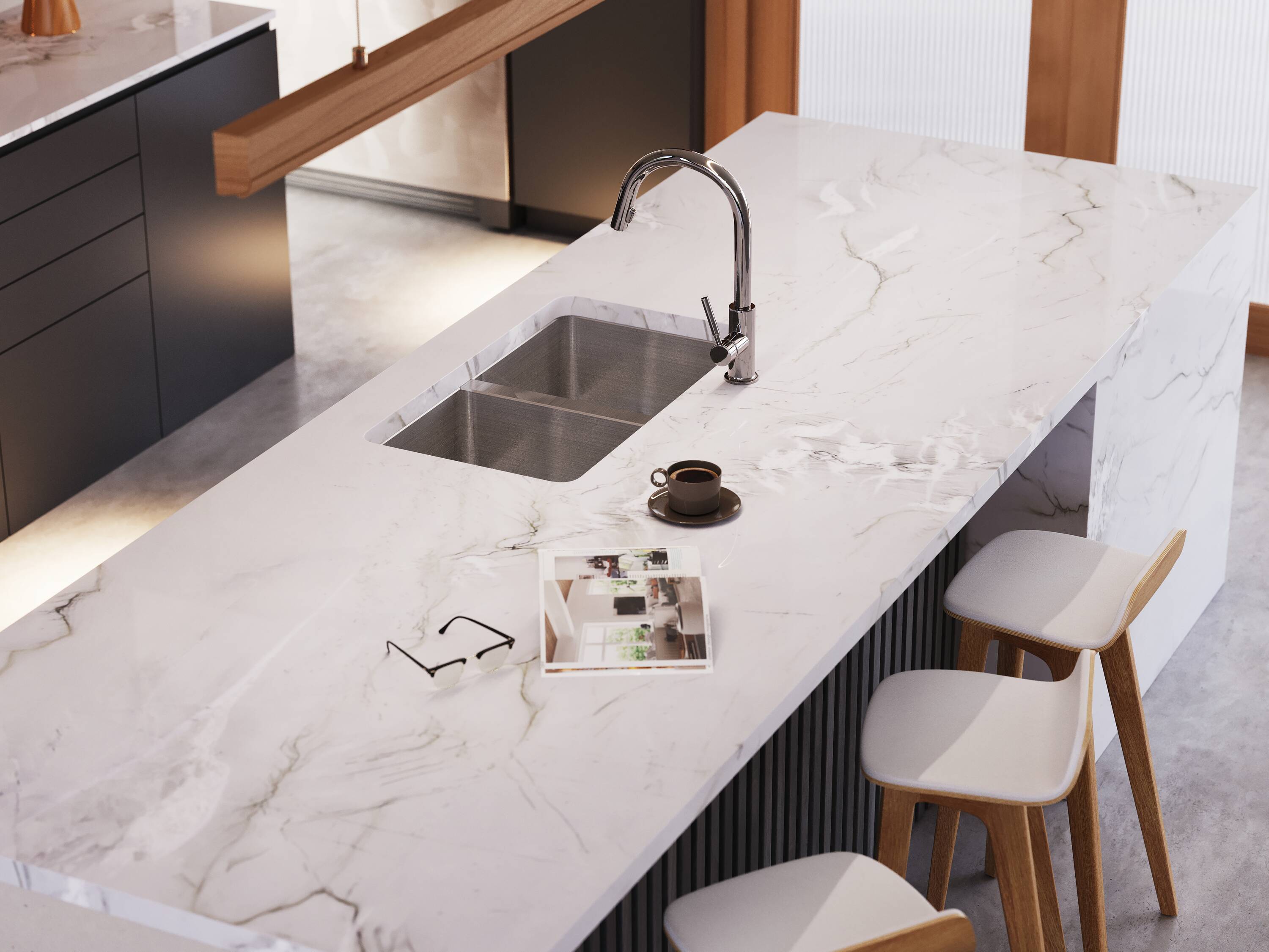 Caesarstone 8911 Countertop-Samples - View #3