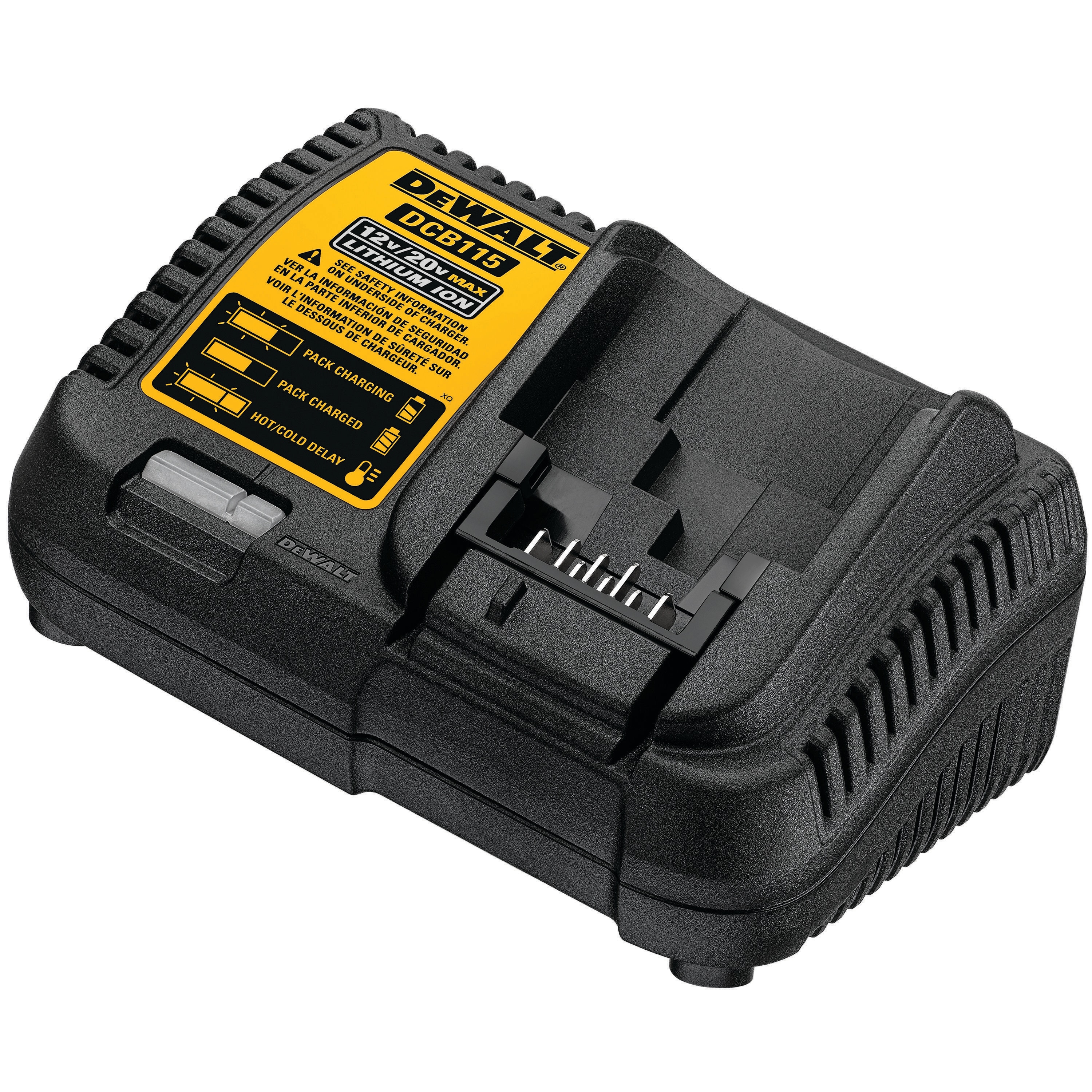 Indflydelsesrig skære Korrespondent DEWALT 20 Lithium-ion Battery Charger (Charger Included) in the Power Tool  Batteries & Chargers department at Lowes.com