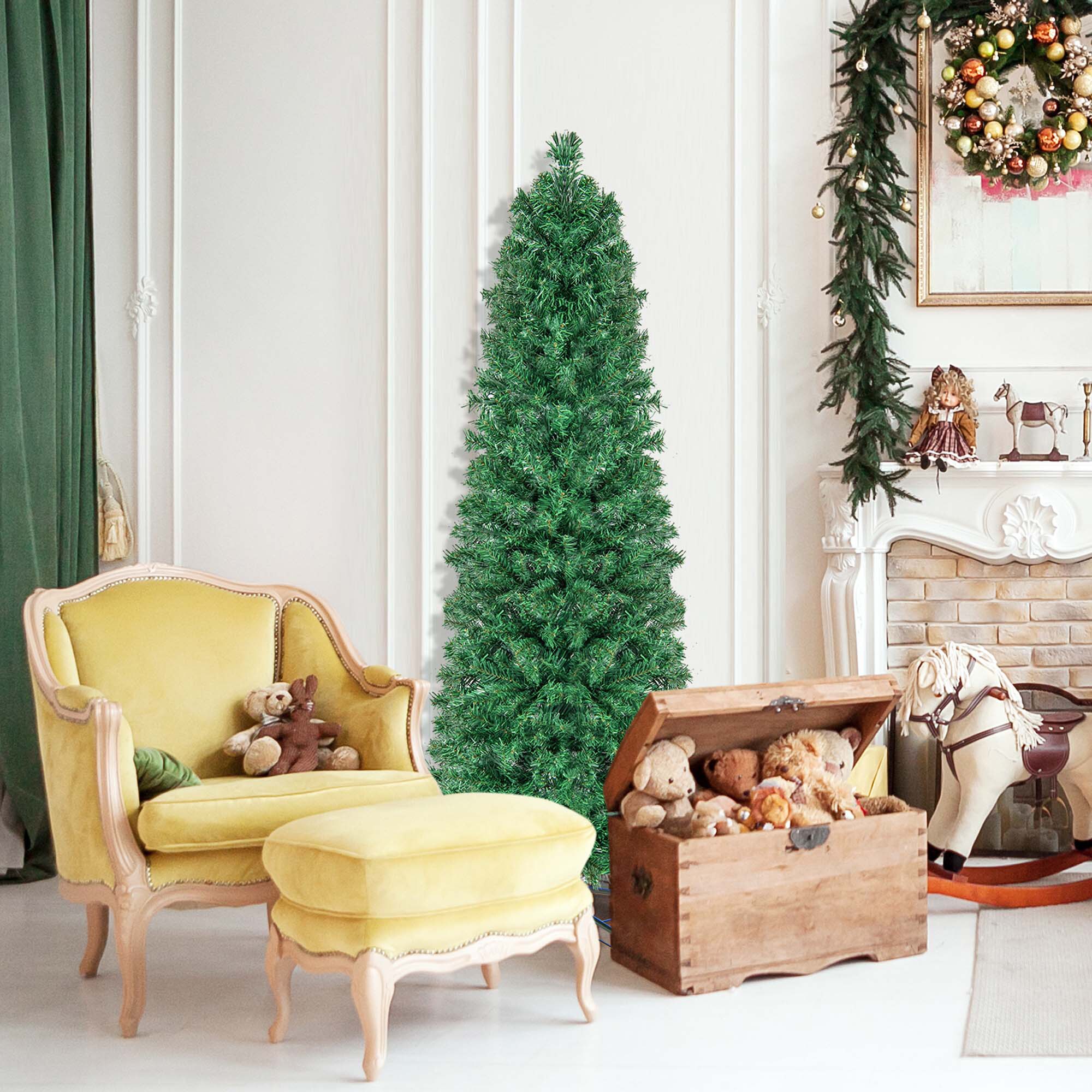 Costway LWS00701 Artificial-Christmas-Trees - View #9