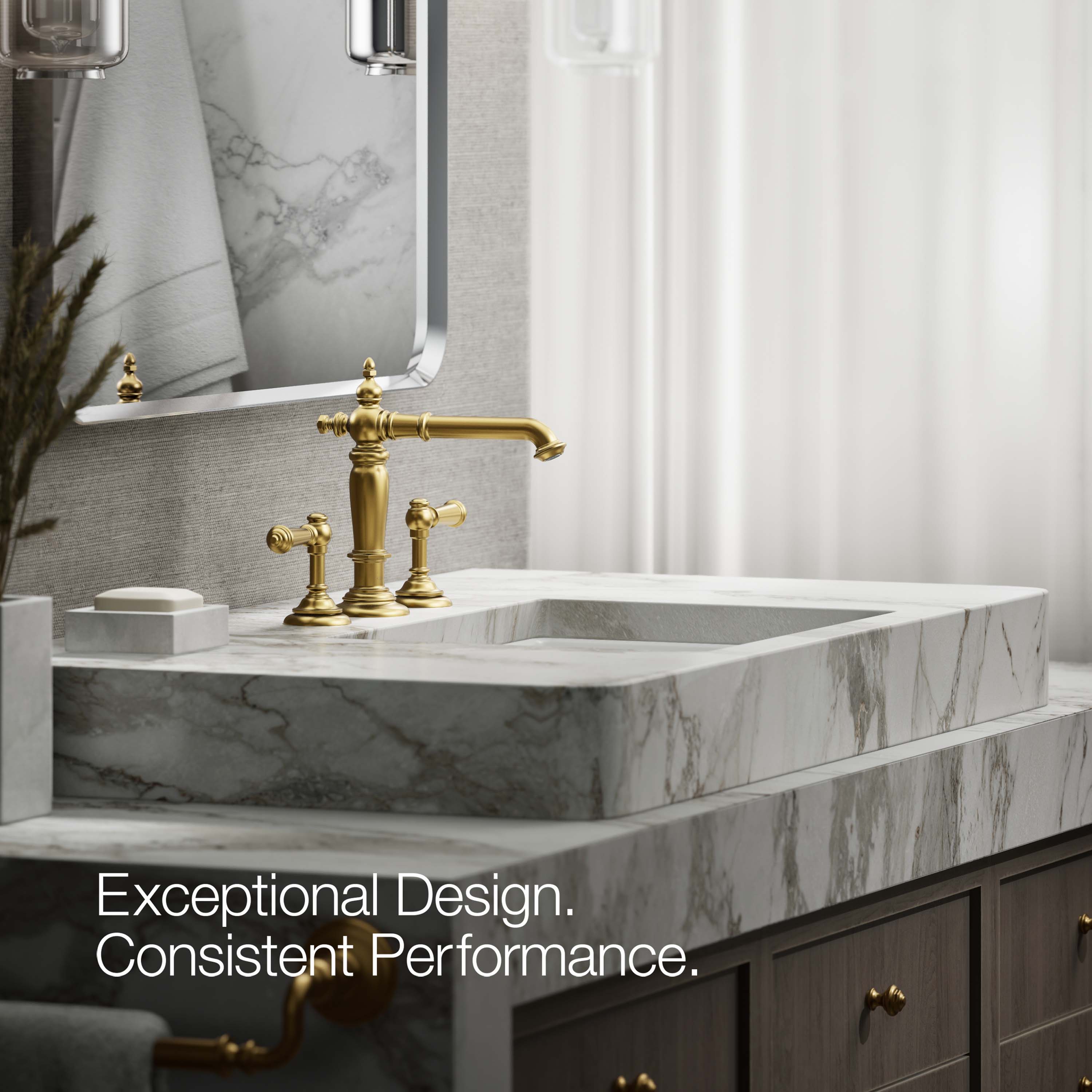 KOHLER K-72760-2MB Lavatory-Faucets - View #3