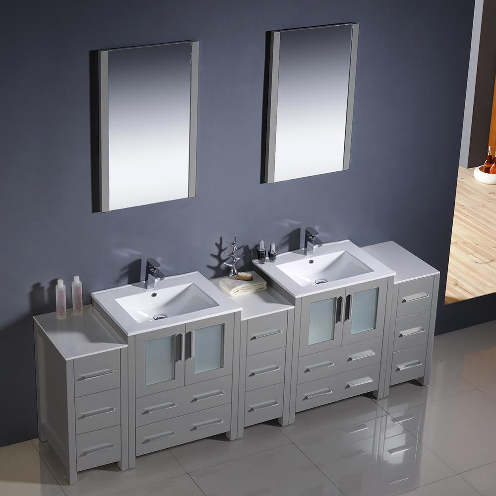 Fresca FVN62-72GR-UNS Bath-Vanity-Combo - View #4